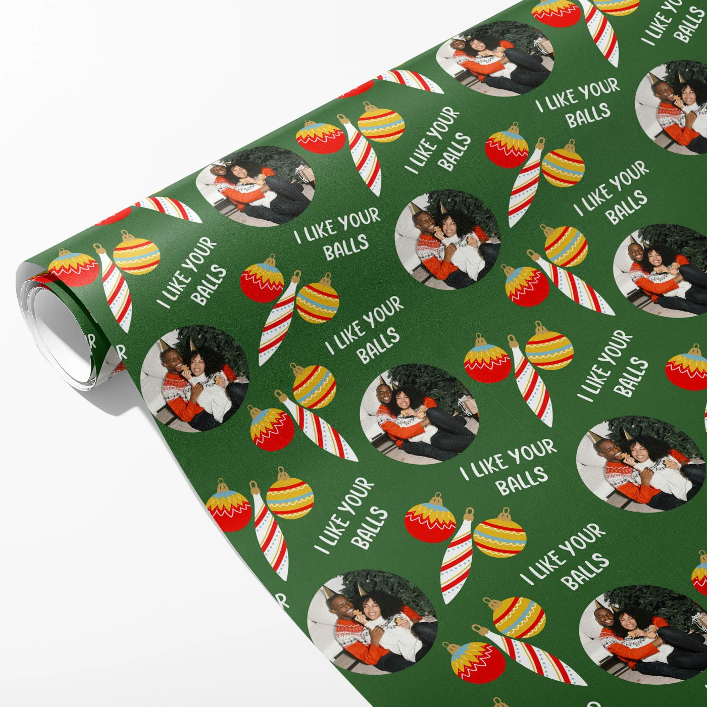 I Like Your Balls Photo Wrapping Paper - Image 2