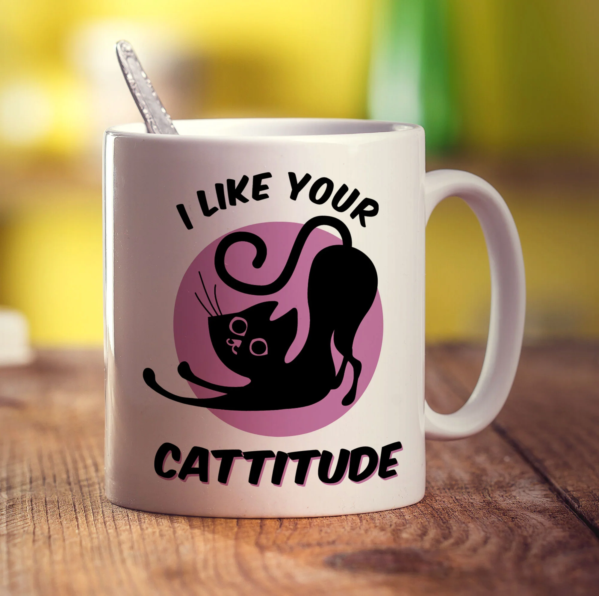 I Like Your Cattitude Mug - Image 3
