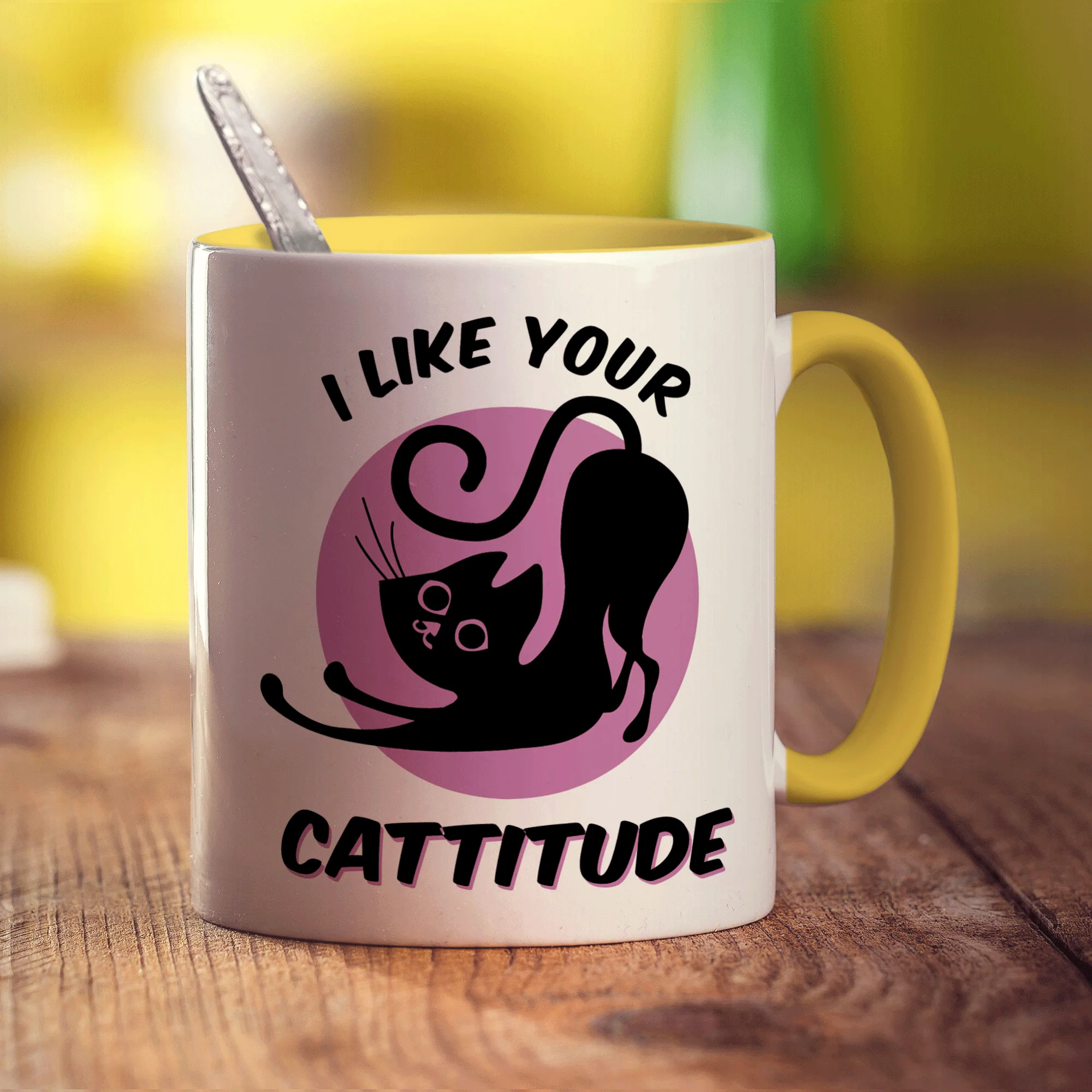 I Like Your Cattitude Mug - Image 5