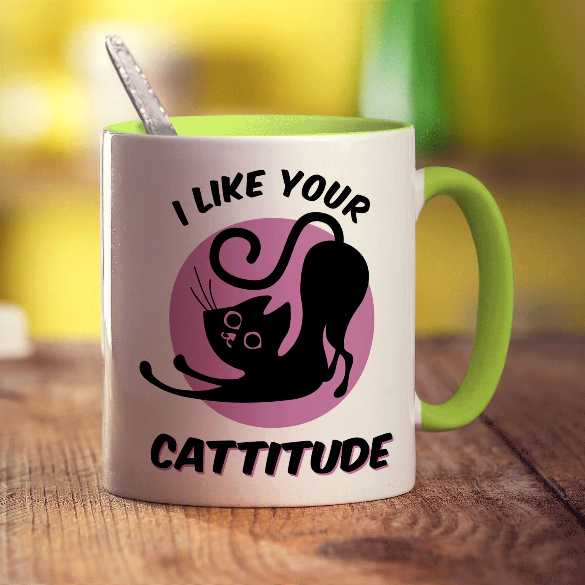 I Like Your Cattitude Mug - Image 7