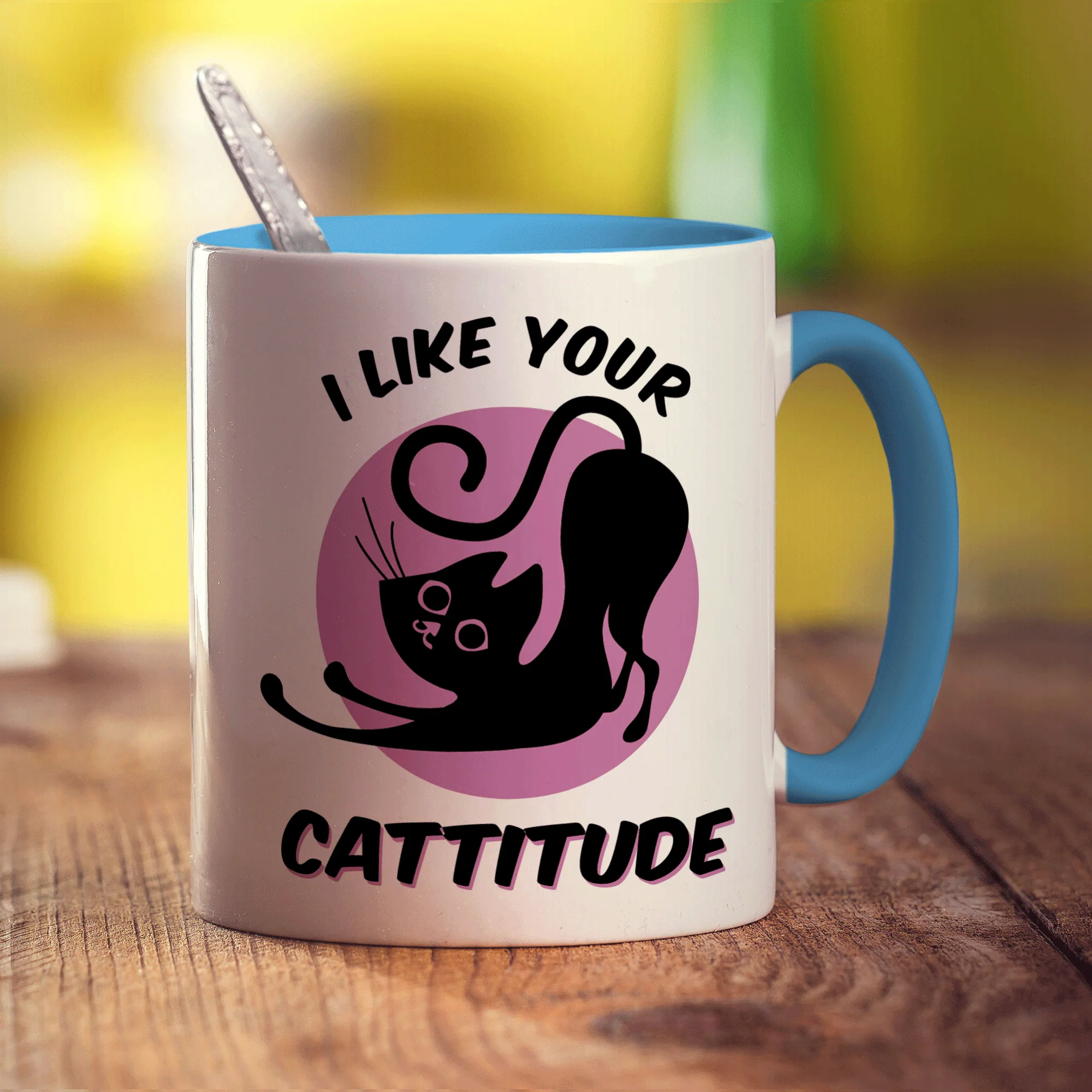 I Like Your Cattitude Mug - Image 8