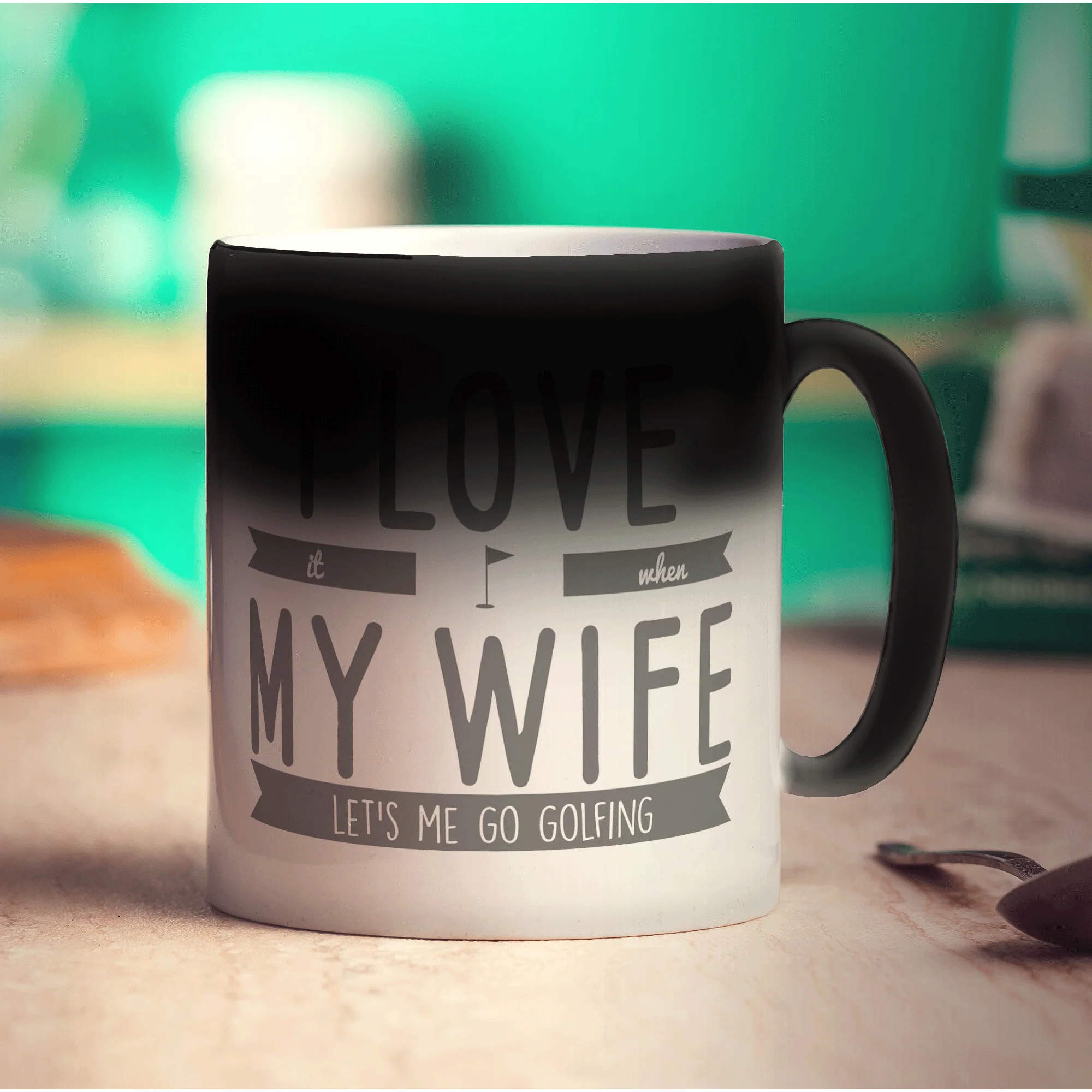 I Love it When My Wife Let's Me Go Golfing Mug - Image 6