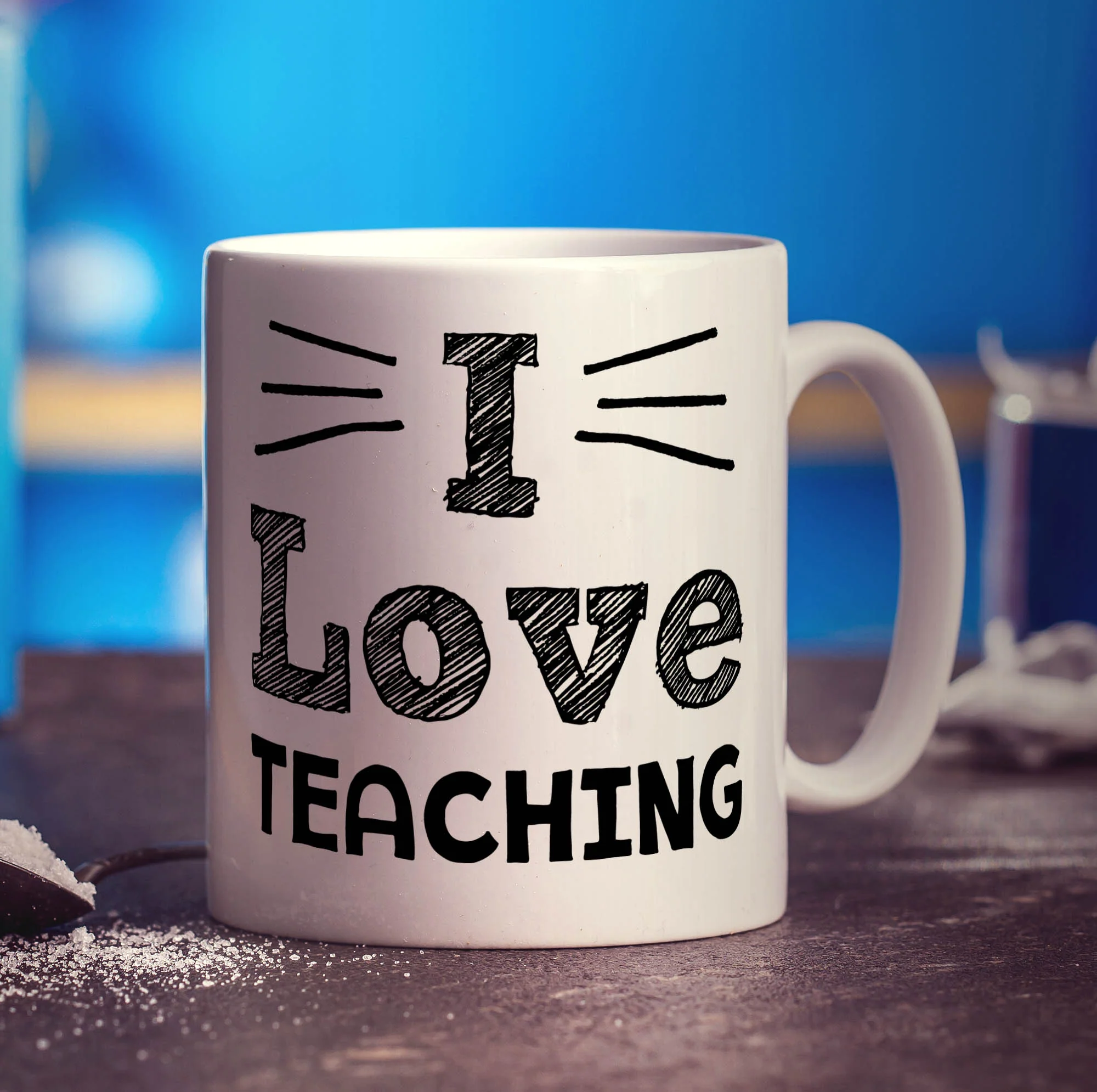 I Love Teaching Mug - Image 3