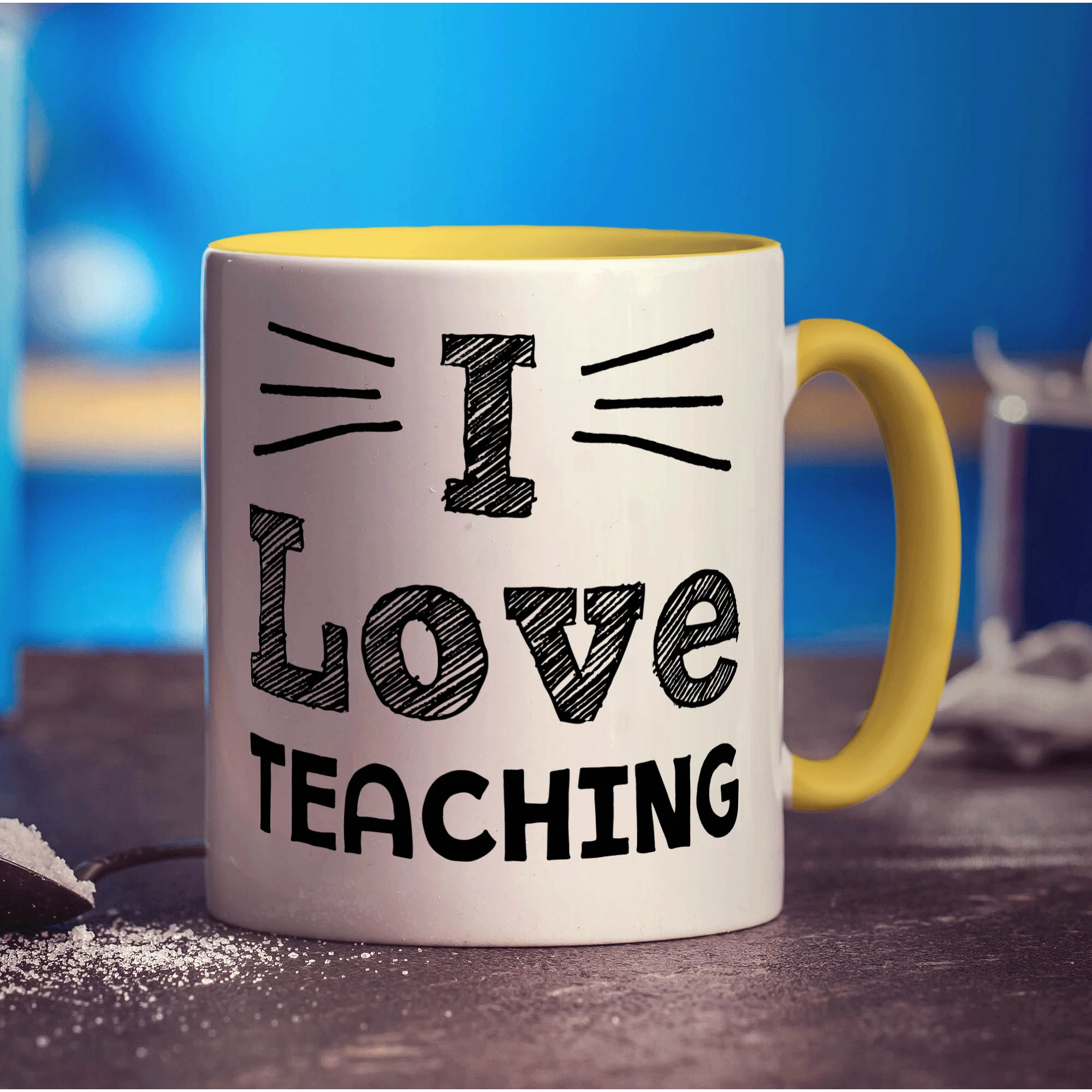 I Love Teaching Mug - Image 5