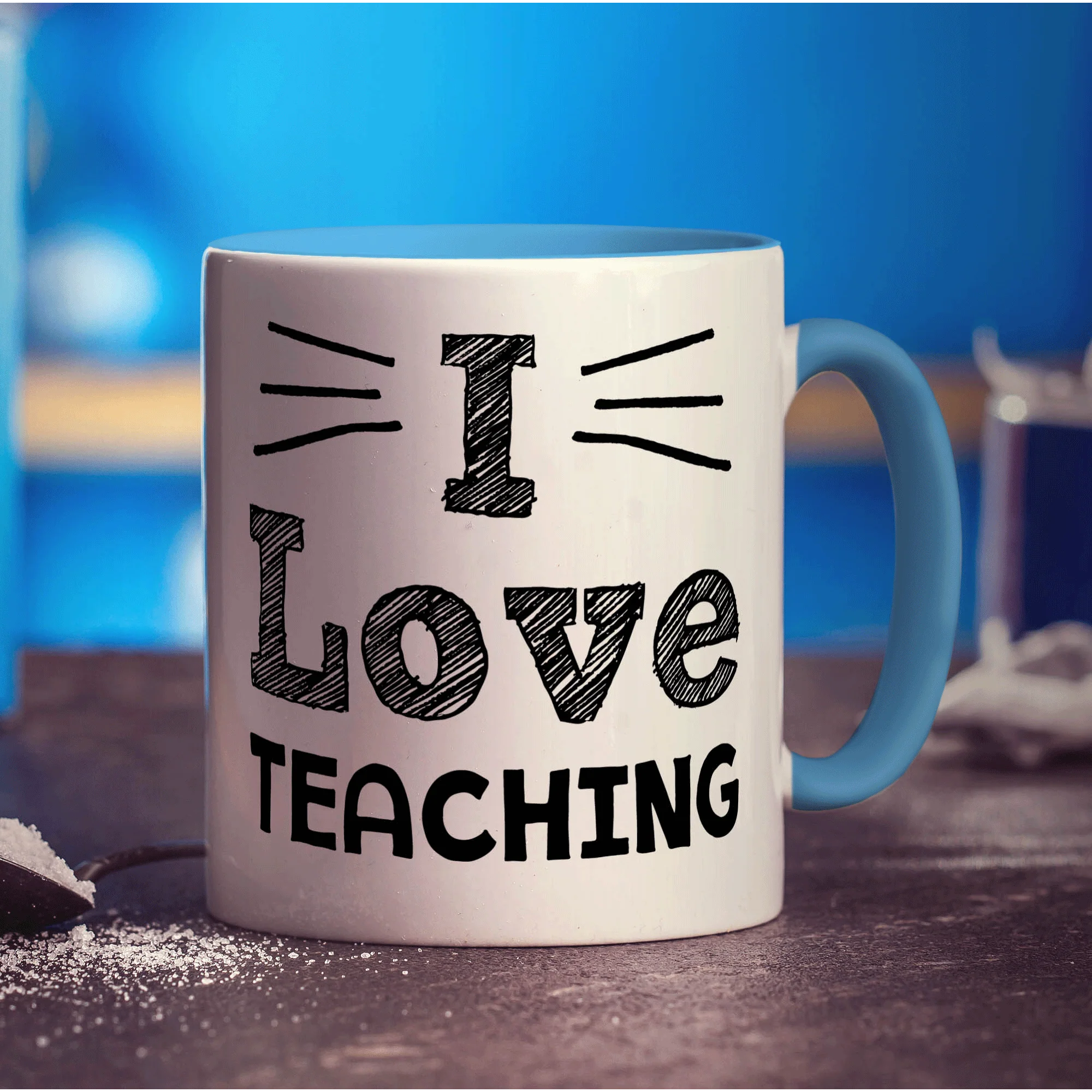 I Love Teaching Mug - Image 8