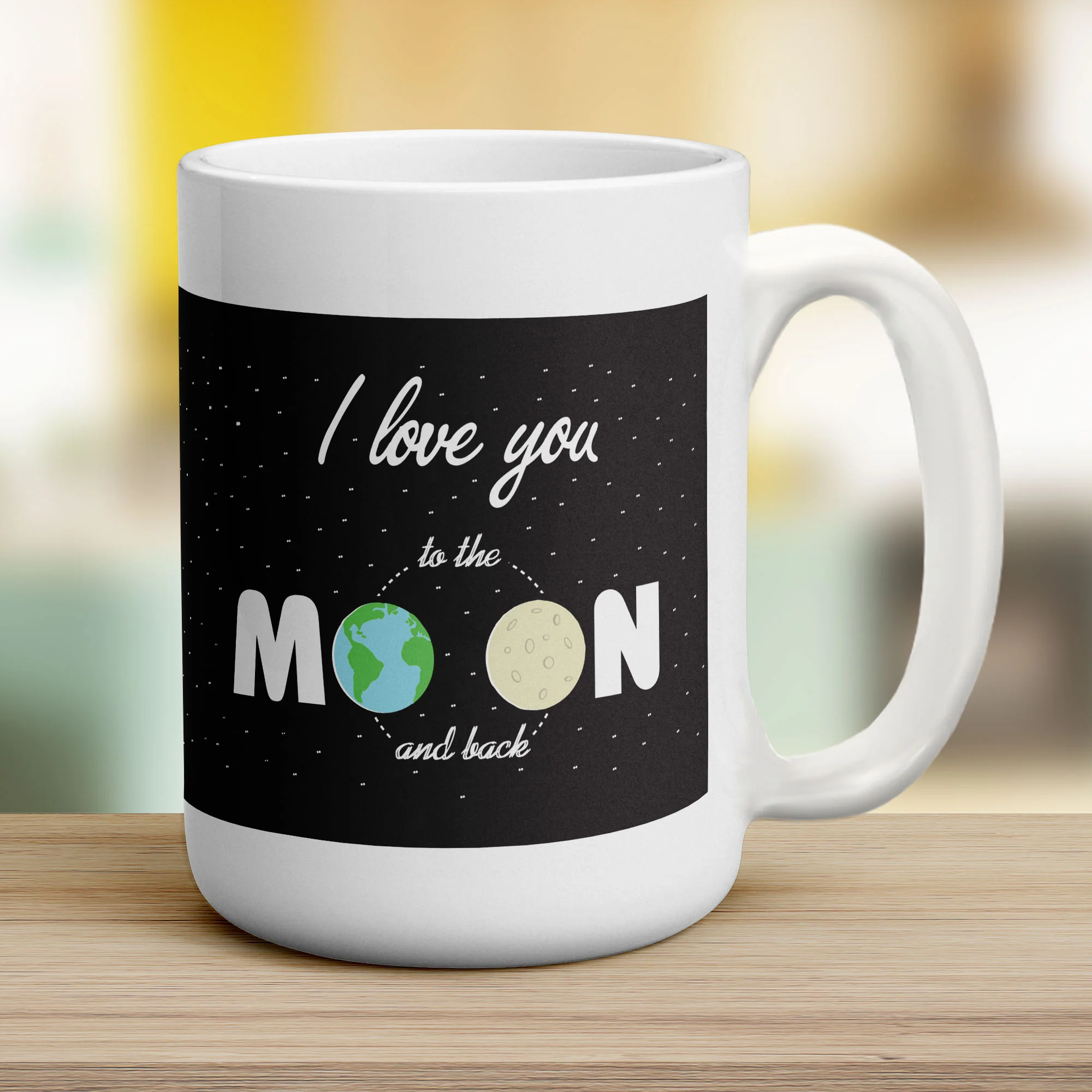 I Love You To The Moon And Back Mug - Image 12