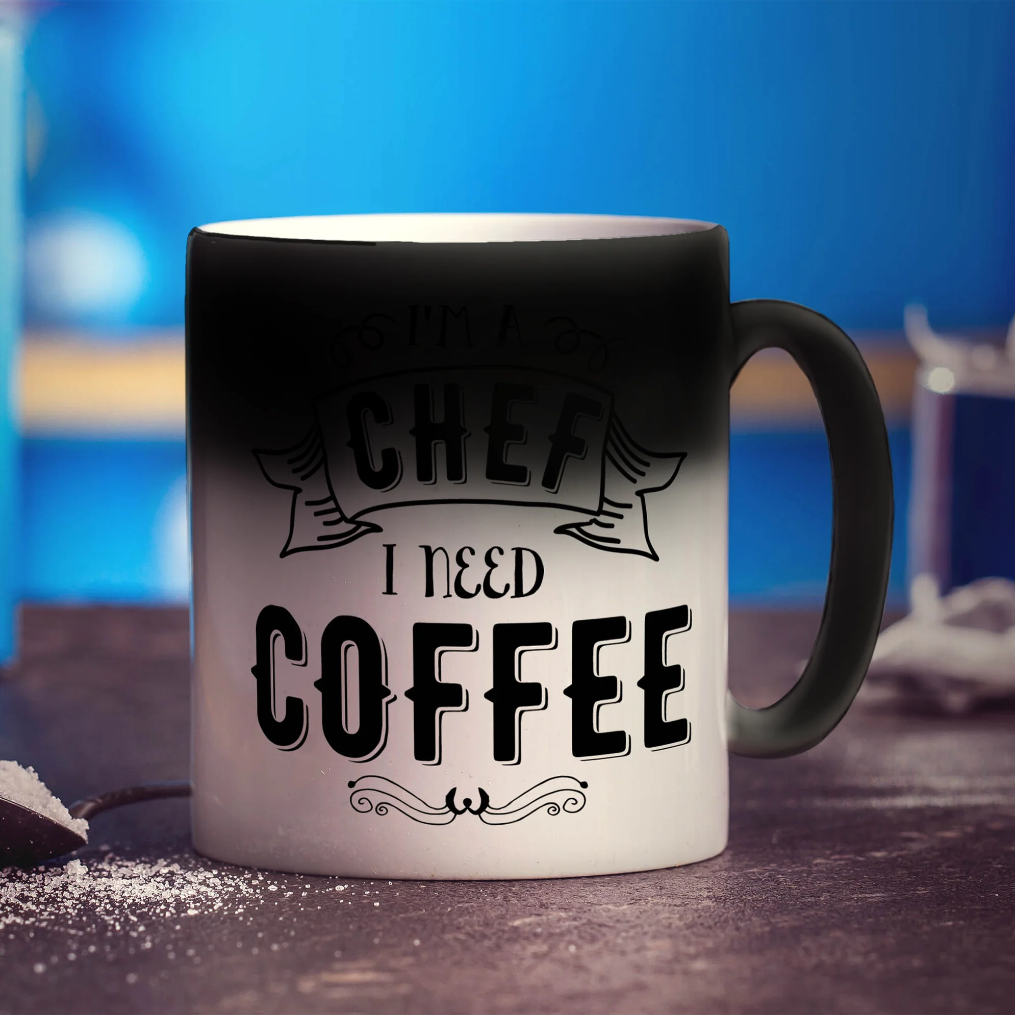 I'm a Chef I Need Coffee Mug - Image 6