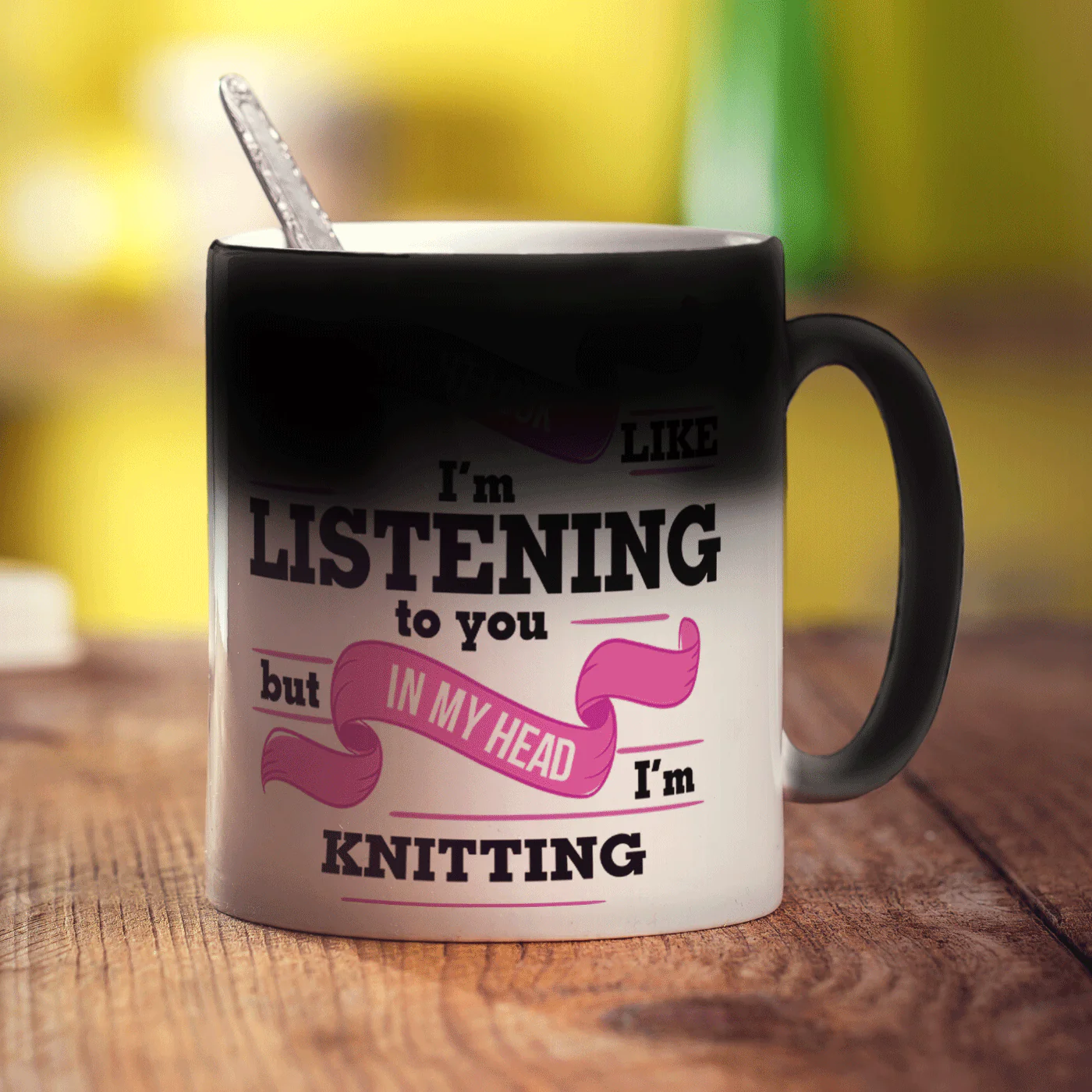 I Might Look Like I'm Listening to you But In My Head I'm Knitting Mug - Image 6