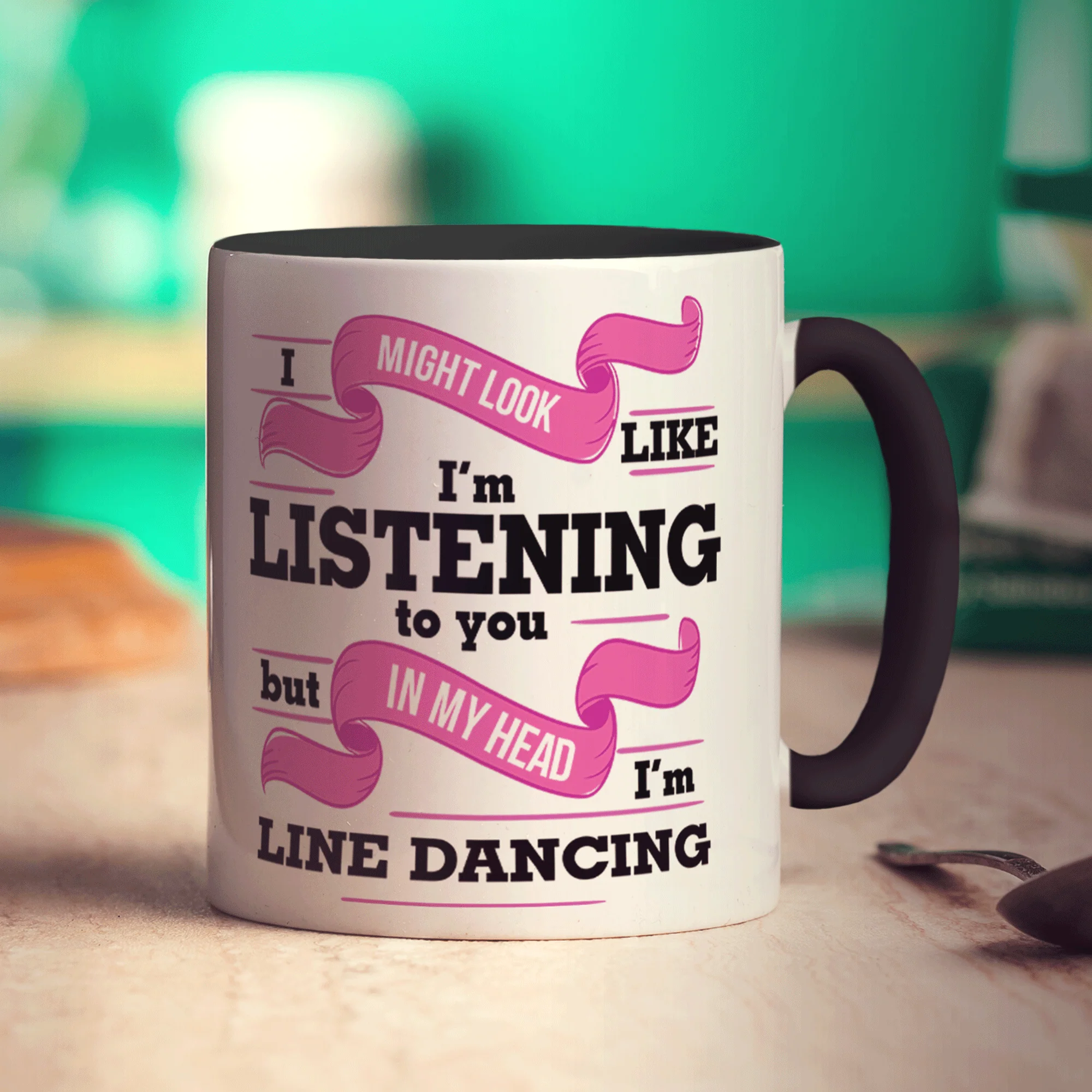 I Might Look Like I'm Listening to you But In My Head I'm Line Dancing Mug - Image 10