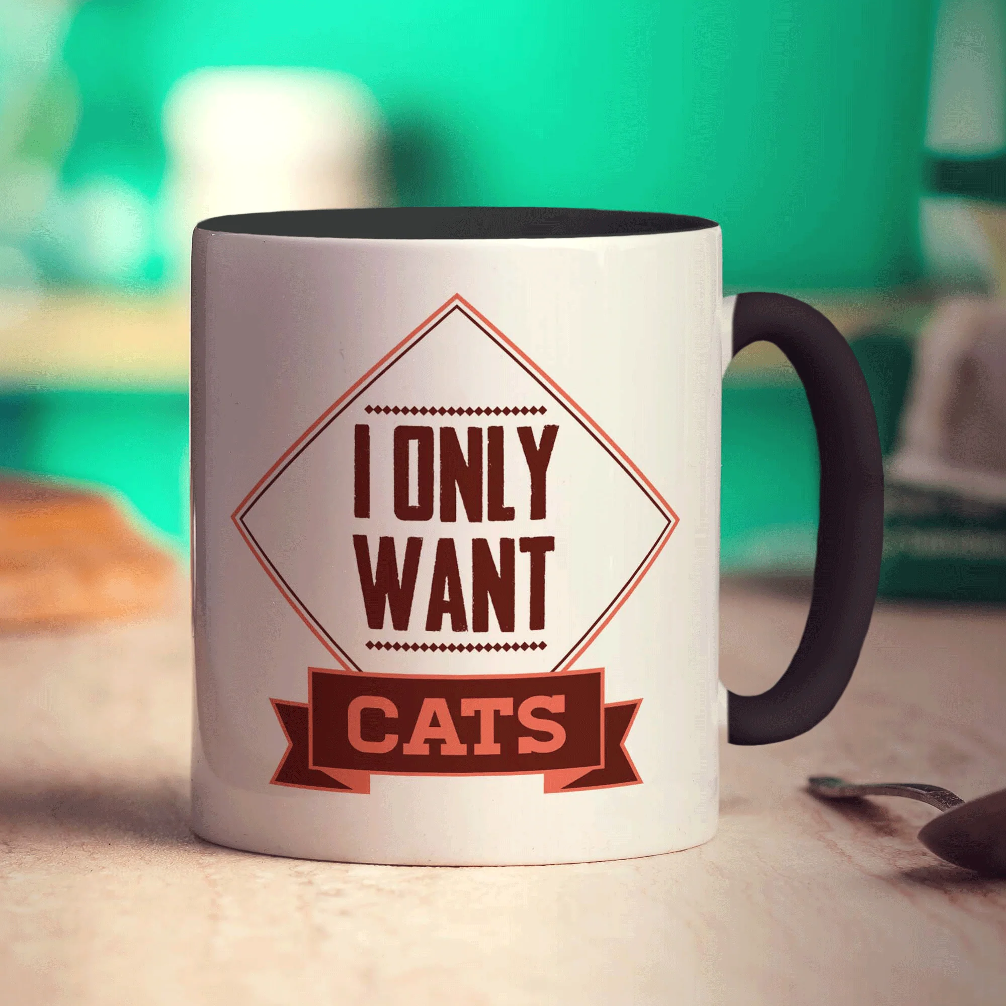 I Only Want Cats Mug - Image 10