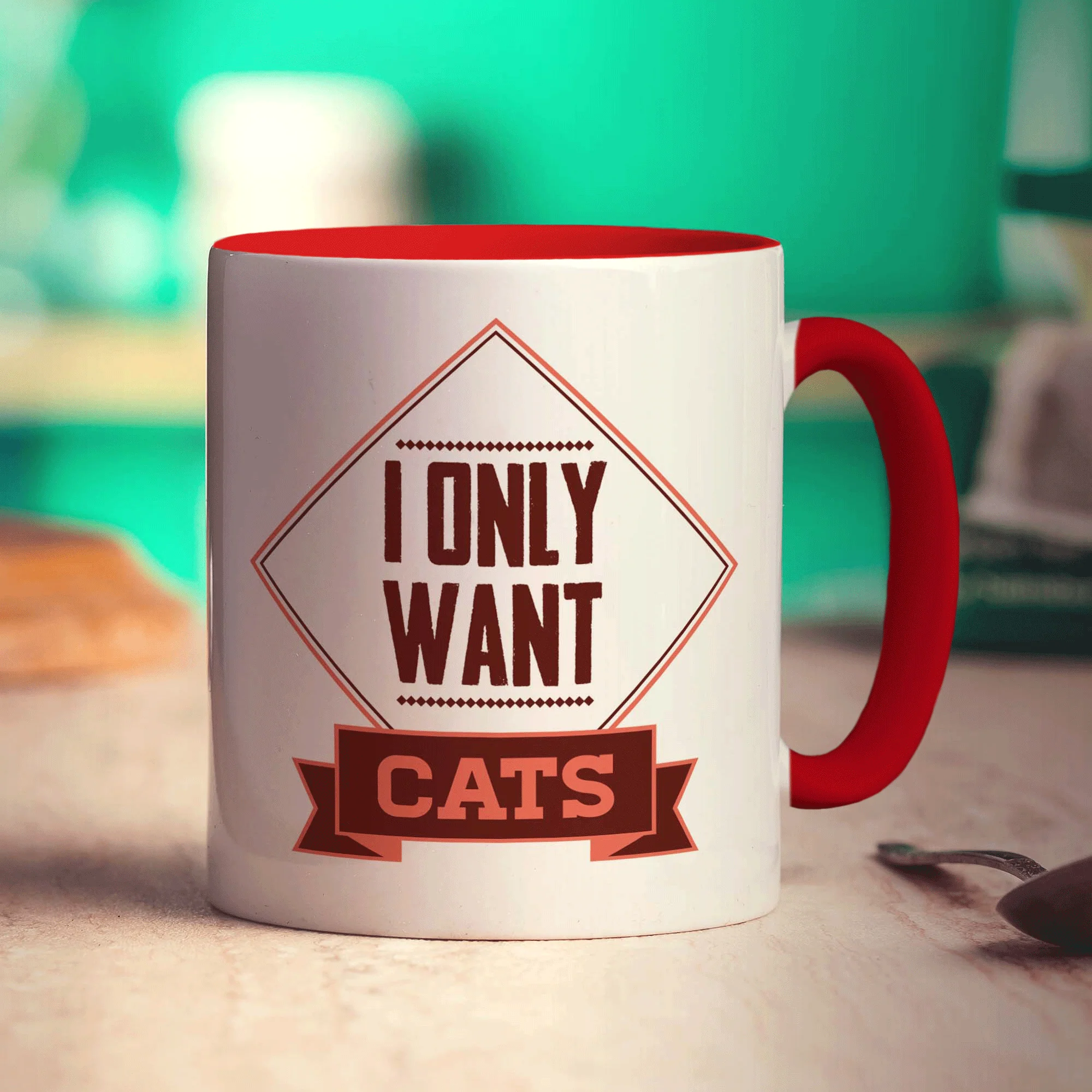 I Only Want Cats Mug - Image 11