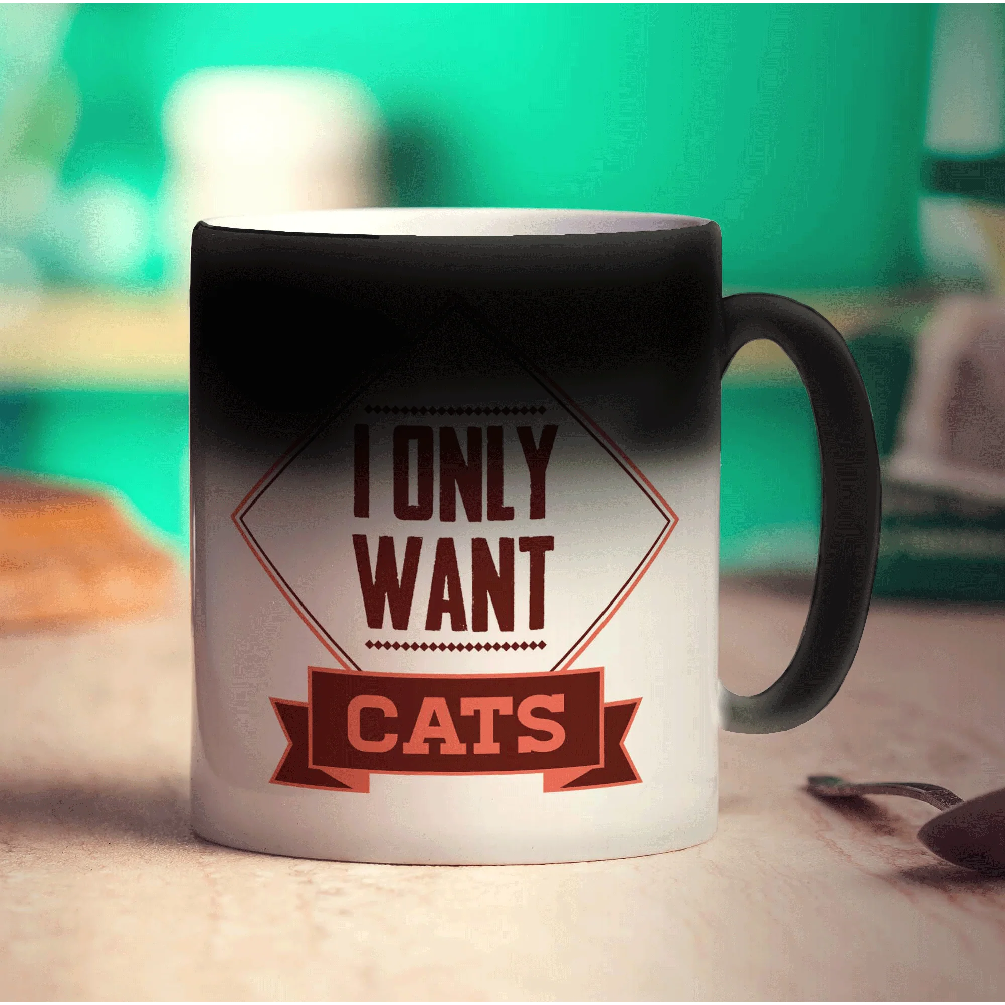 I Only Want Cats Mug - Image 6