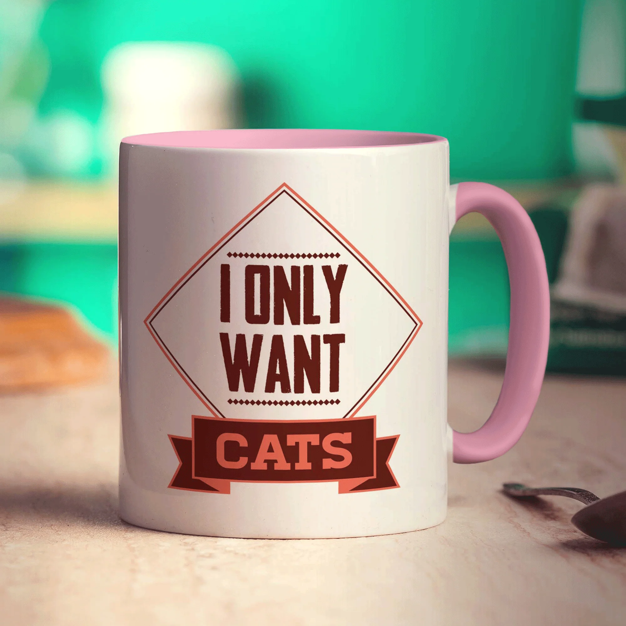 I Only Want Cats Mug - Image 9