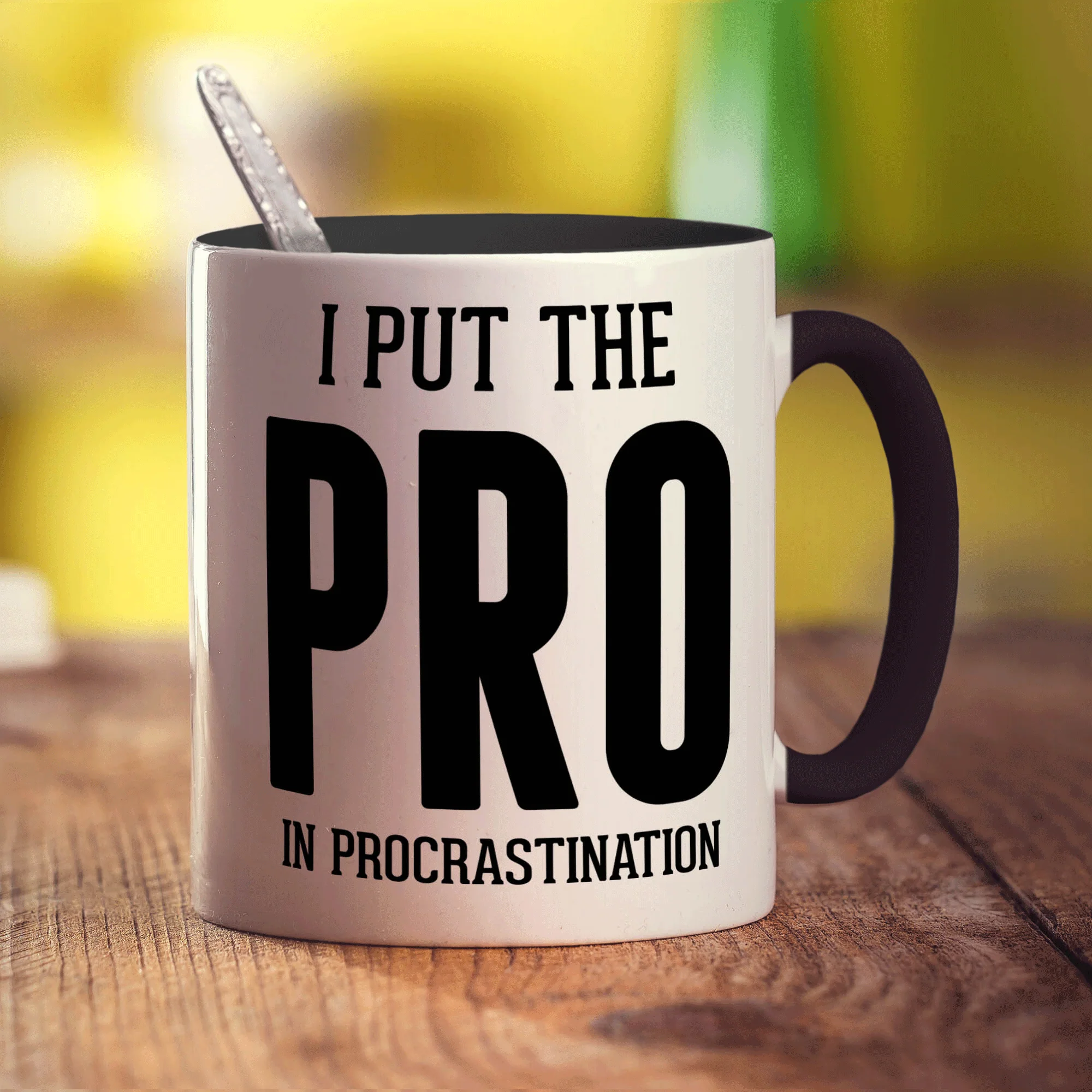 I Put the Pro in Procrastination Mug - Image 10