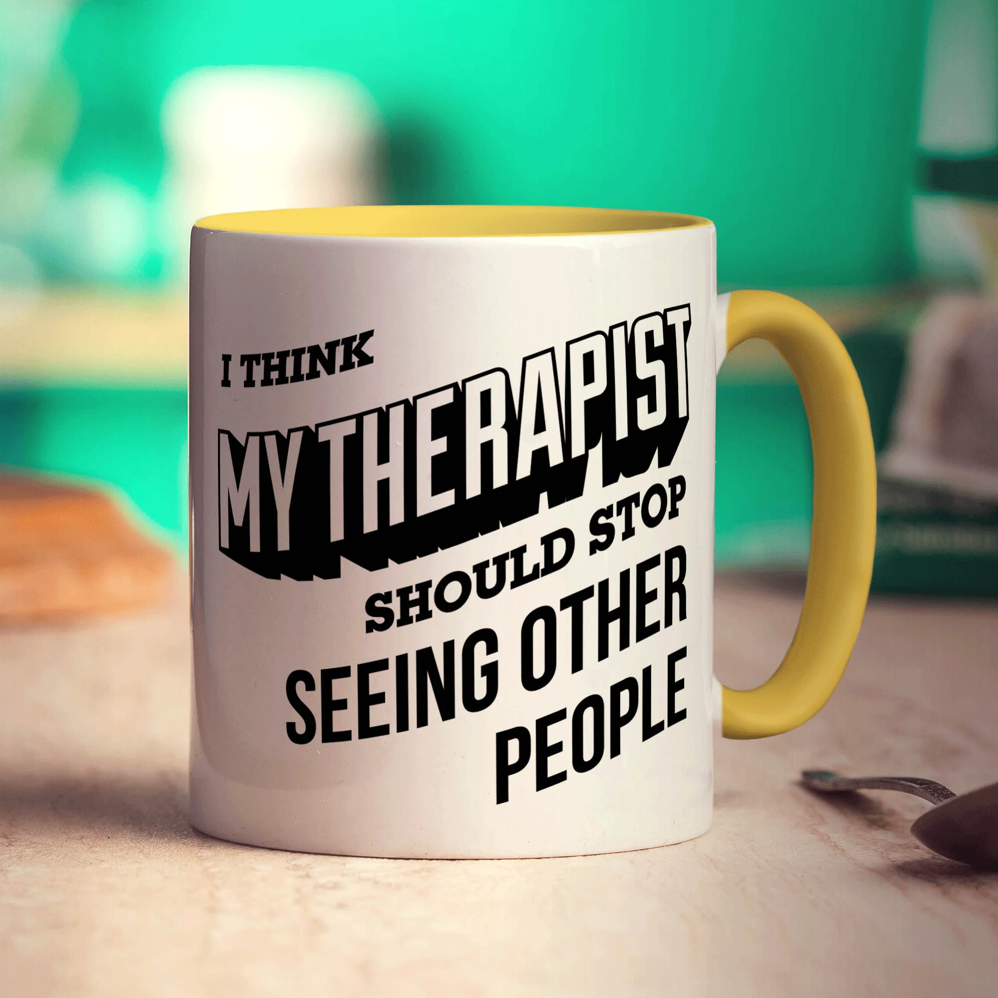 I Think My Therapist Should Stop Seeing Other People Mug - Image 5