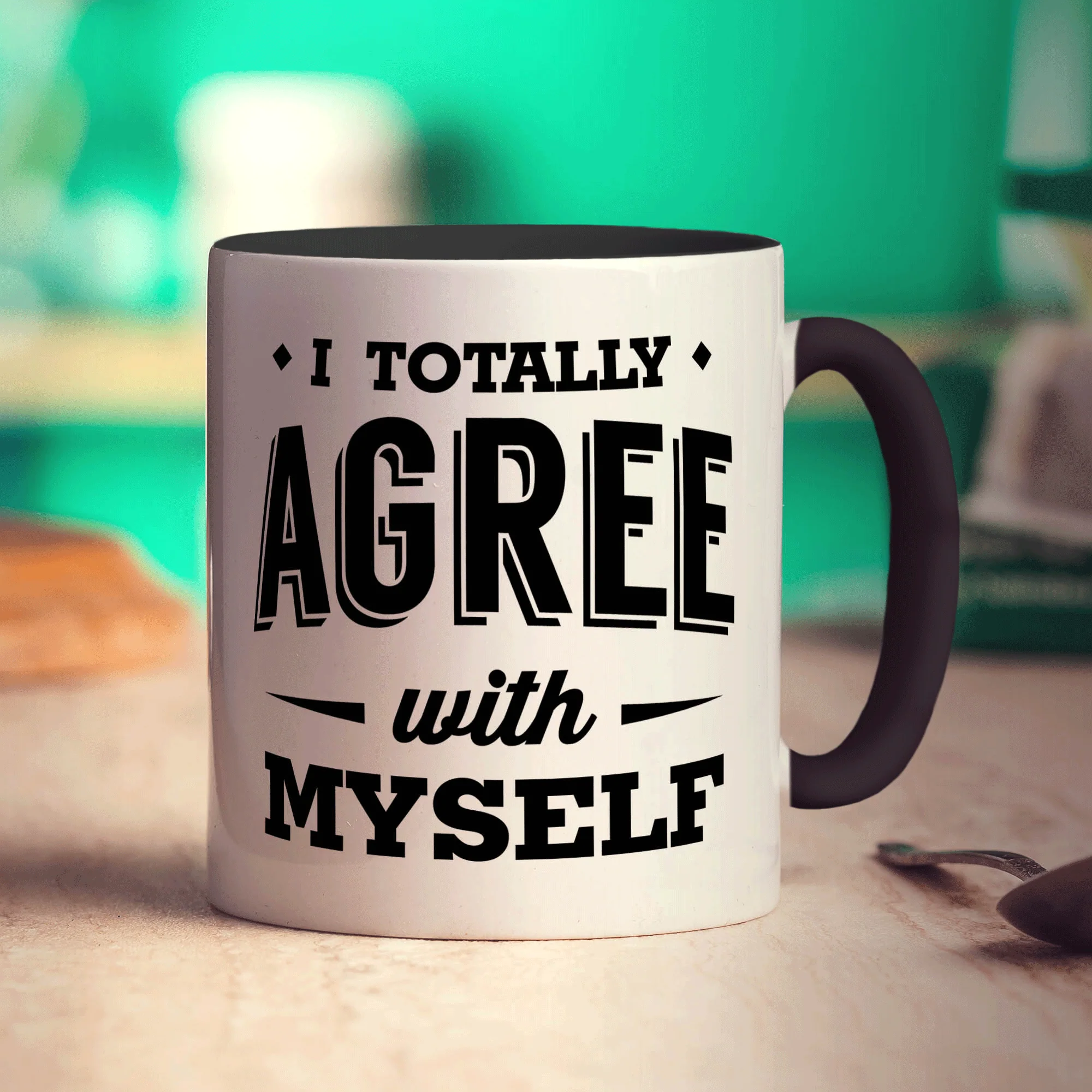 I Totally Agree with Myself Mug - Image 10