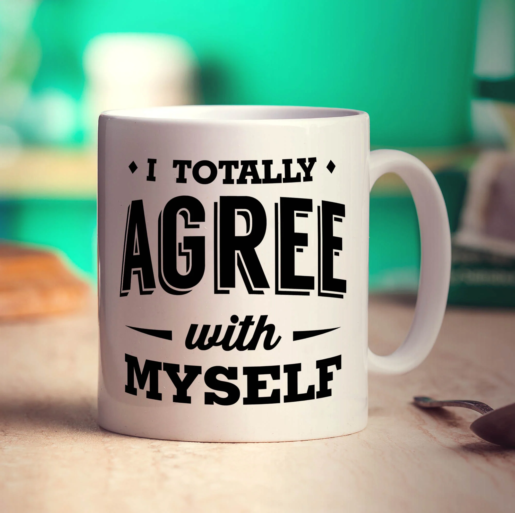 I Totally Agree with Myself Mug - Image 3