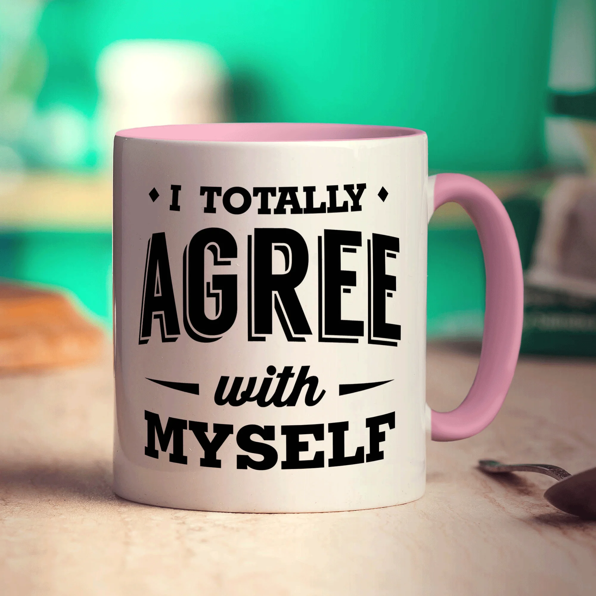 I Totally Agree with Myself Mug - Image 9