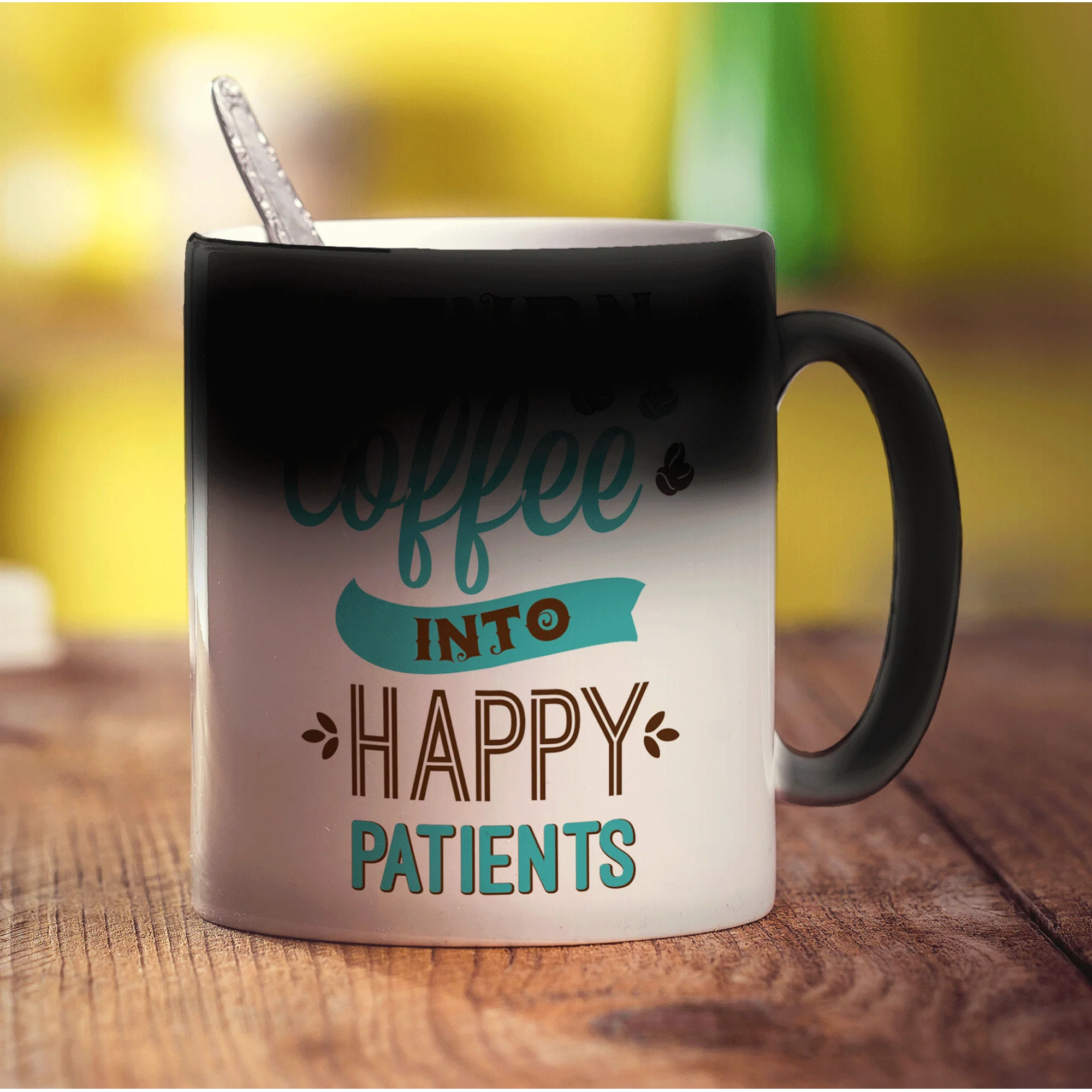 I Turn Coffee into Happy Patients Mug - Image 6