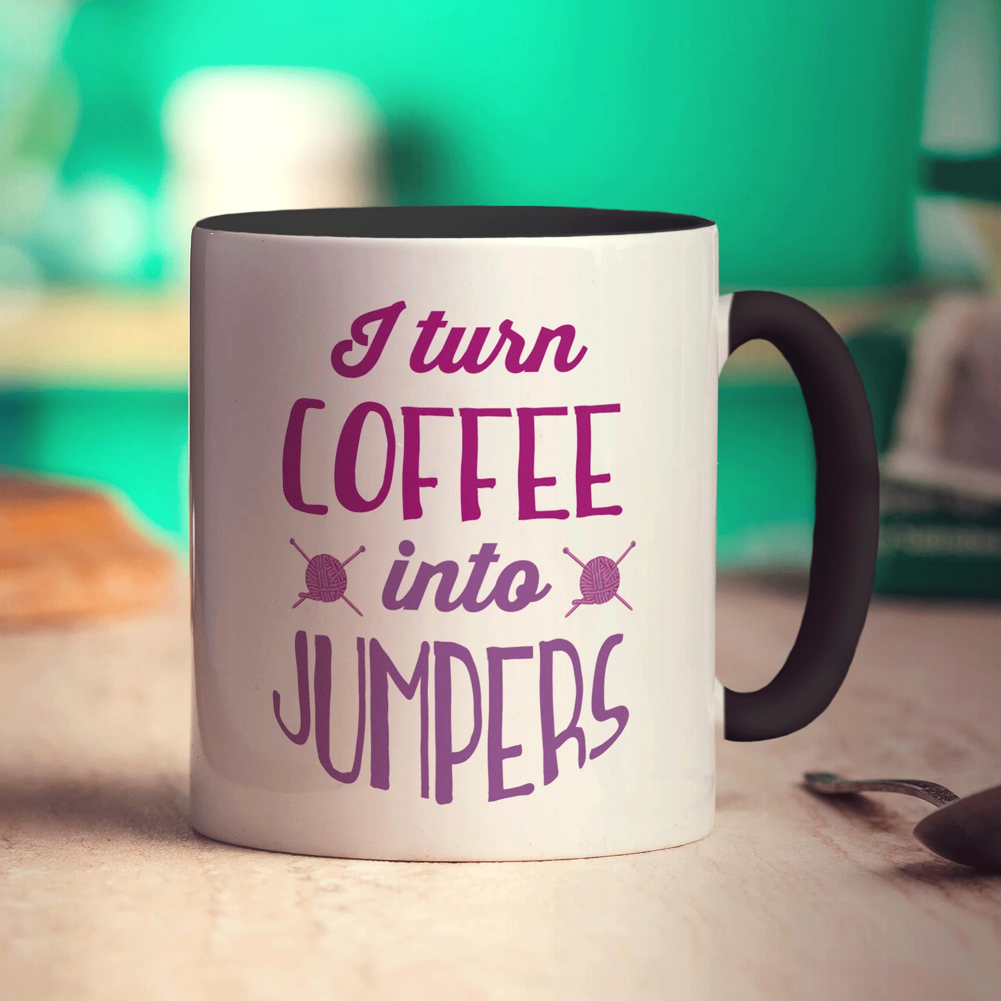 I Turn Coffee Into Jumpers Mug - Image 10