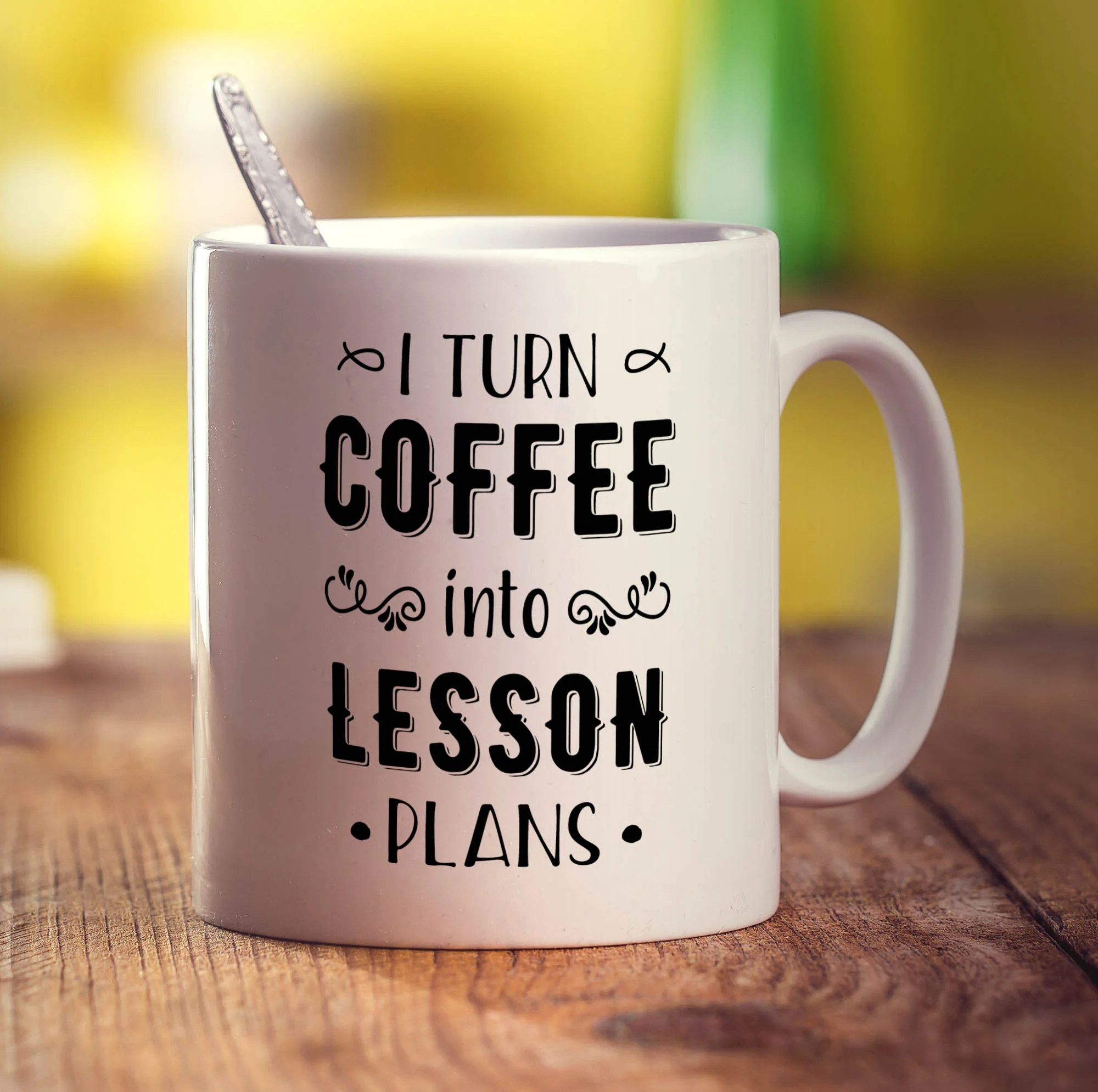 I Turn Coffee into Lesson Plans Mug
