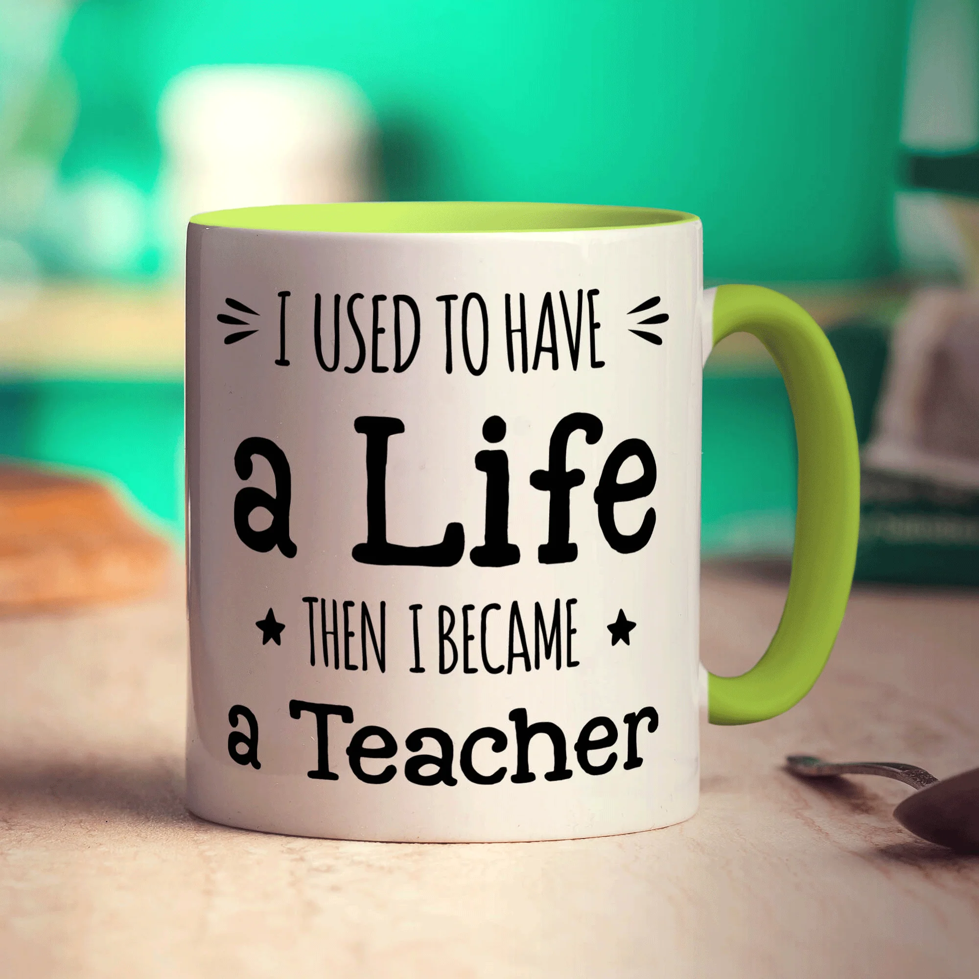 I Used To Have a Life Then I Became a Teacher Mug - Image 7