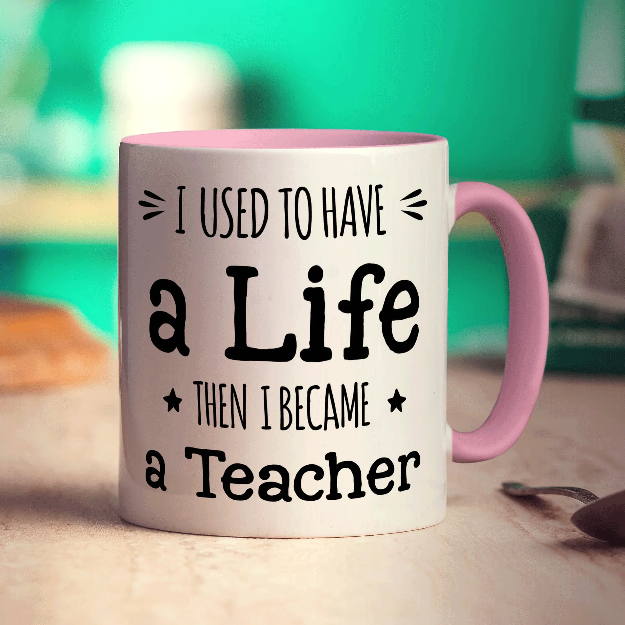 I Used To Have a Life Then I Became a Teacher Mug - Image 9