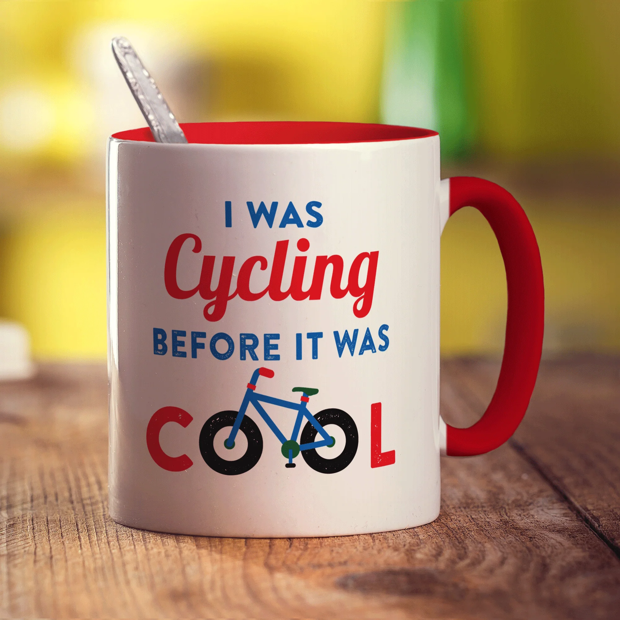 I Was Cycling Before it Was Cool Photo Mug - Image 11