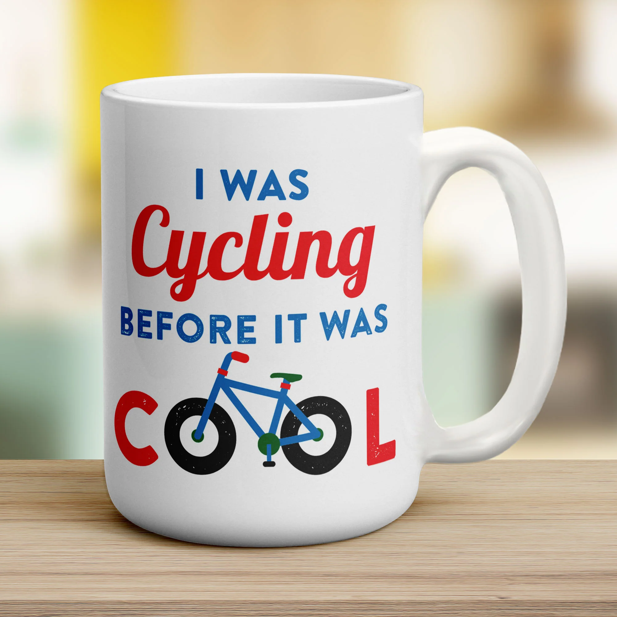 I Was Cycling Before it Was Cool Photo Mug - Image 12