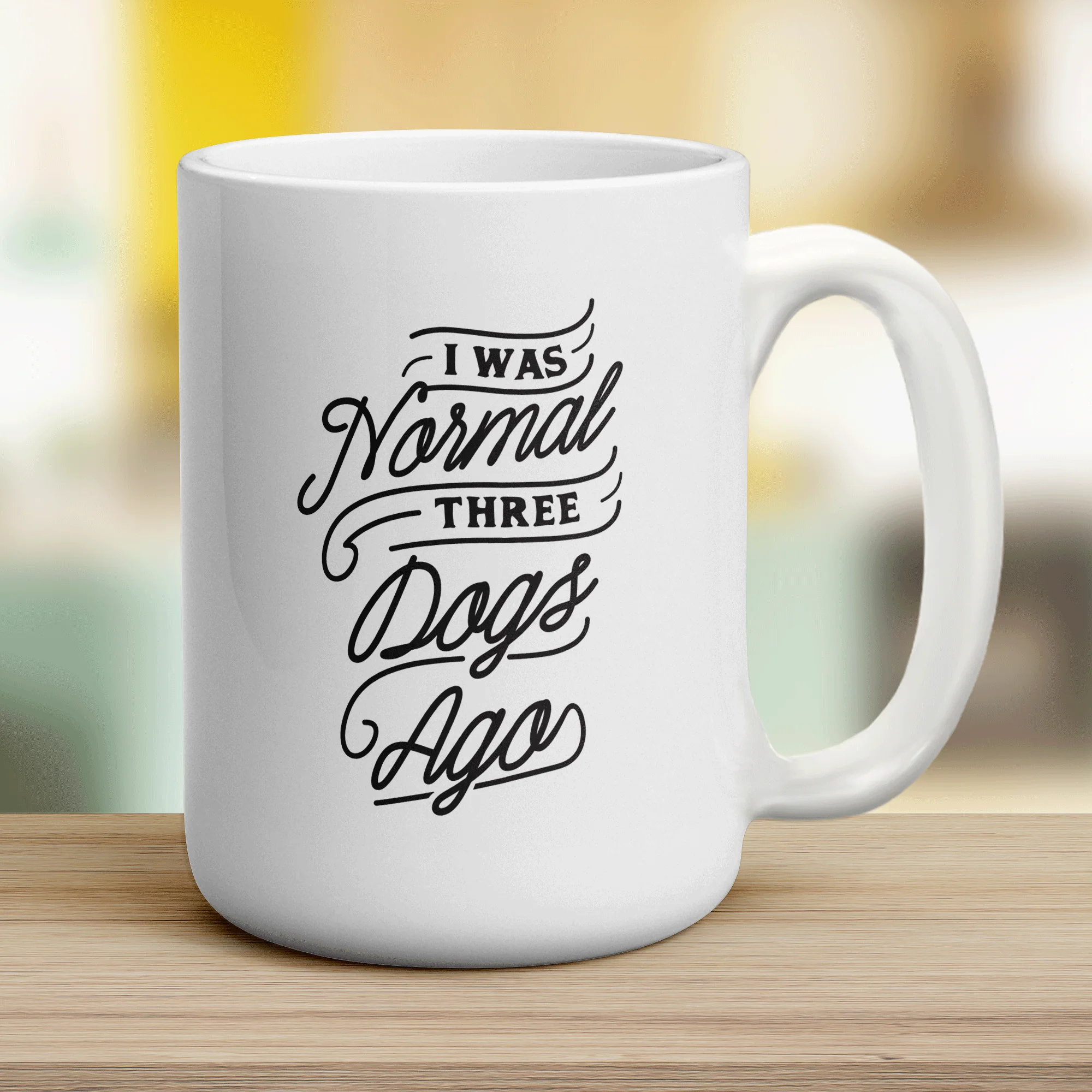 I Was Normal Three Dogs Ago Mug - Image 12