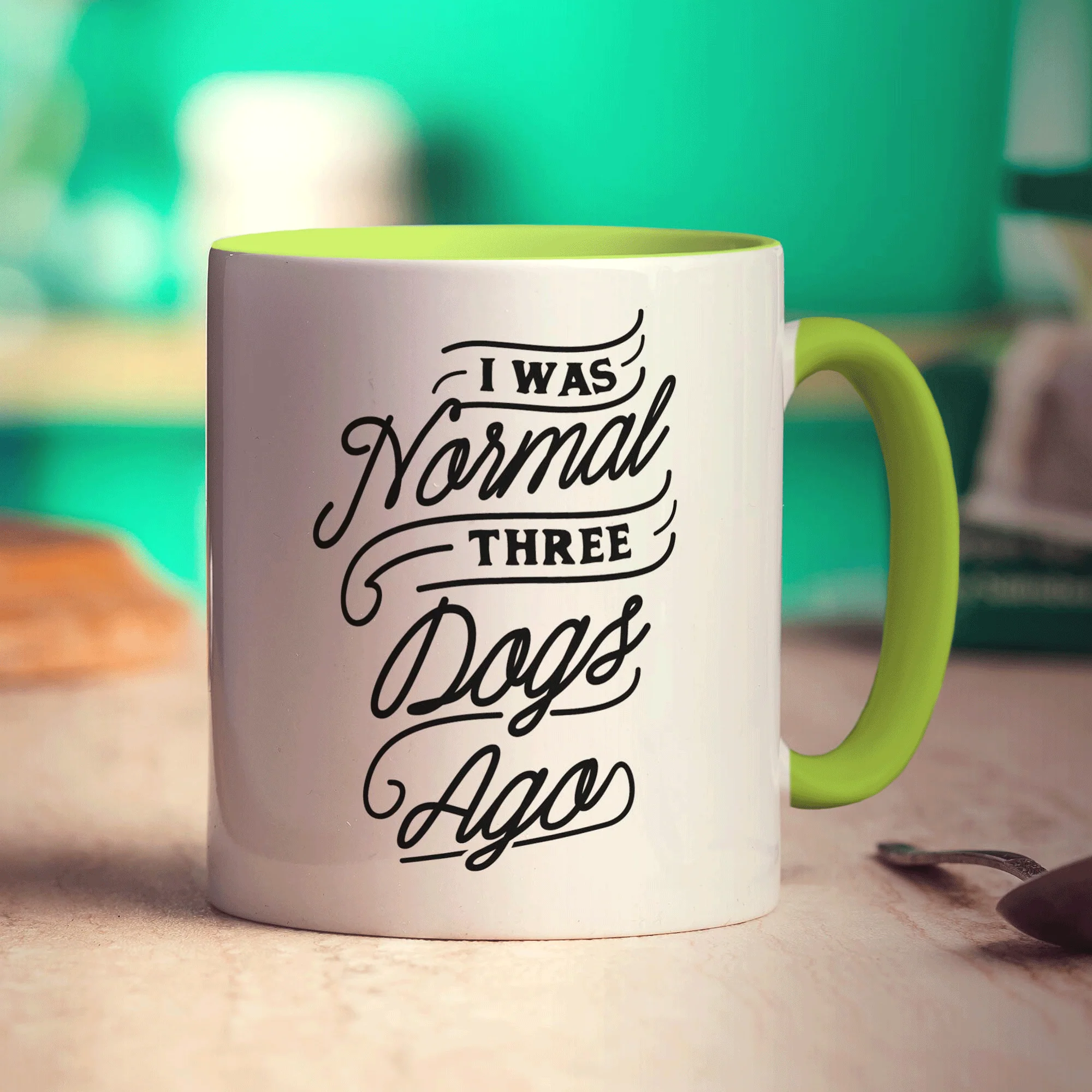 I Was Normal Three Dogs Ago Mug - Image 7