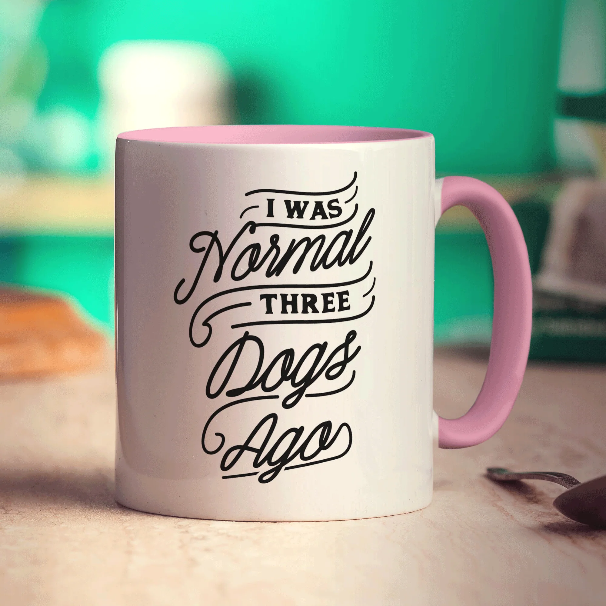 I Was Normal Three Dogs Ago Mug - Image 9