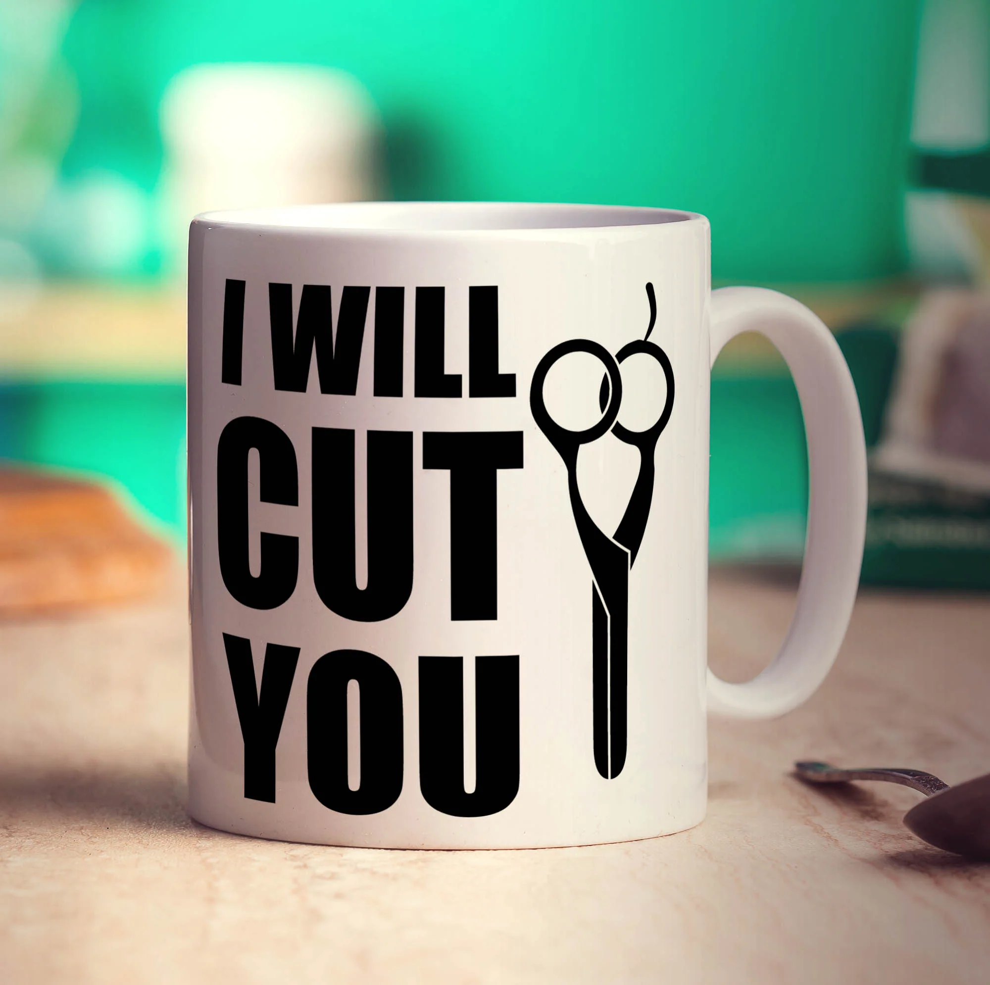 I Will Cut You Mug - Image 3