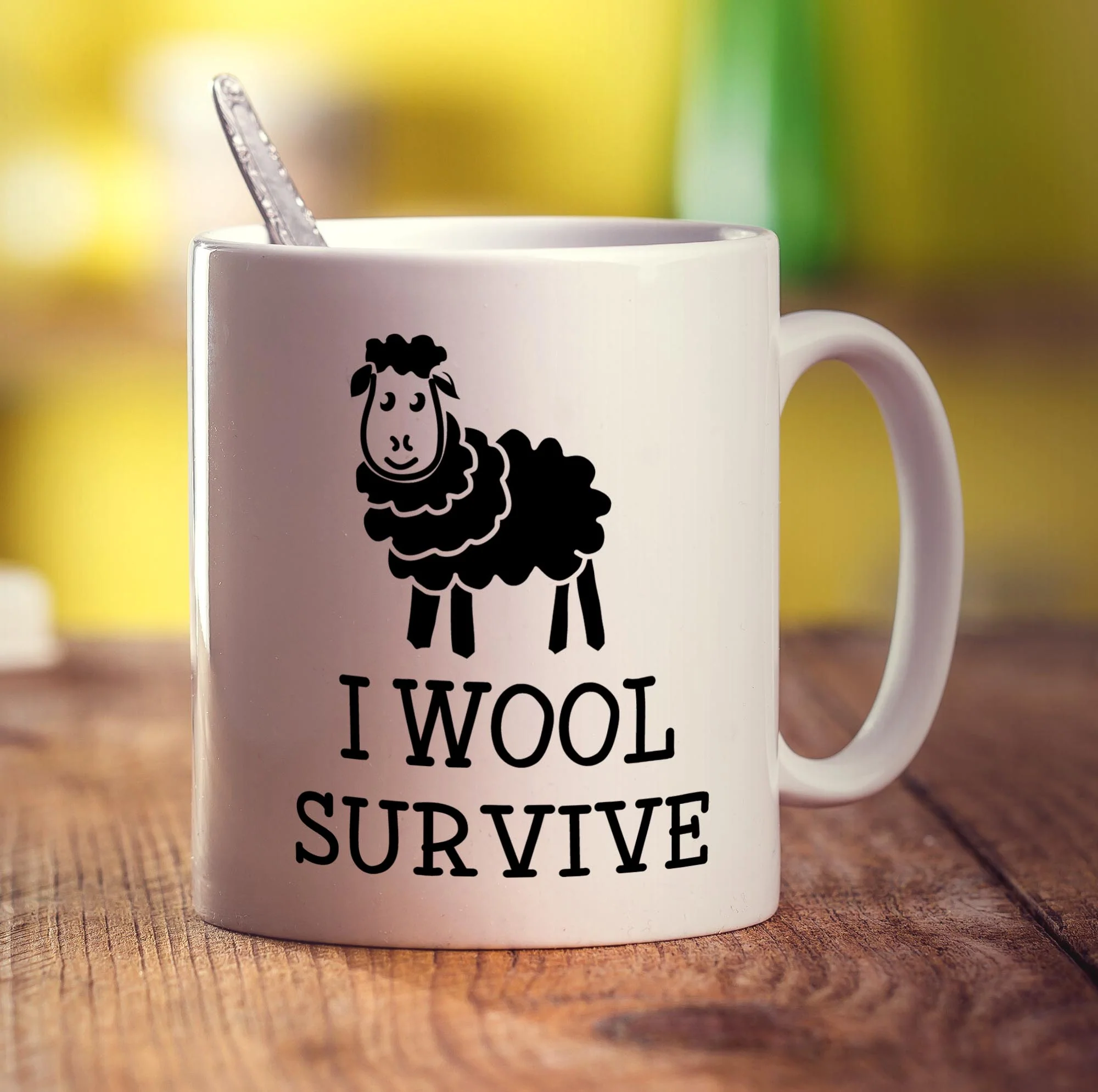 I Wool Survive Mug - Image 3