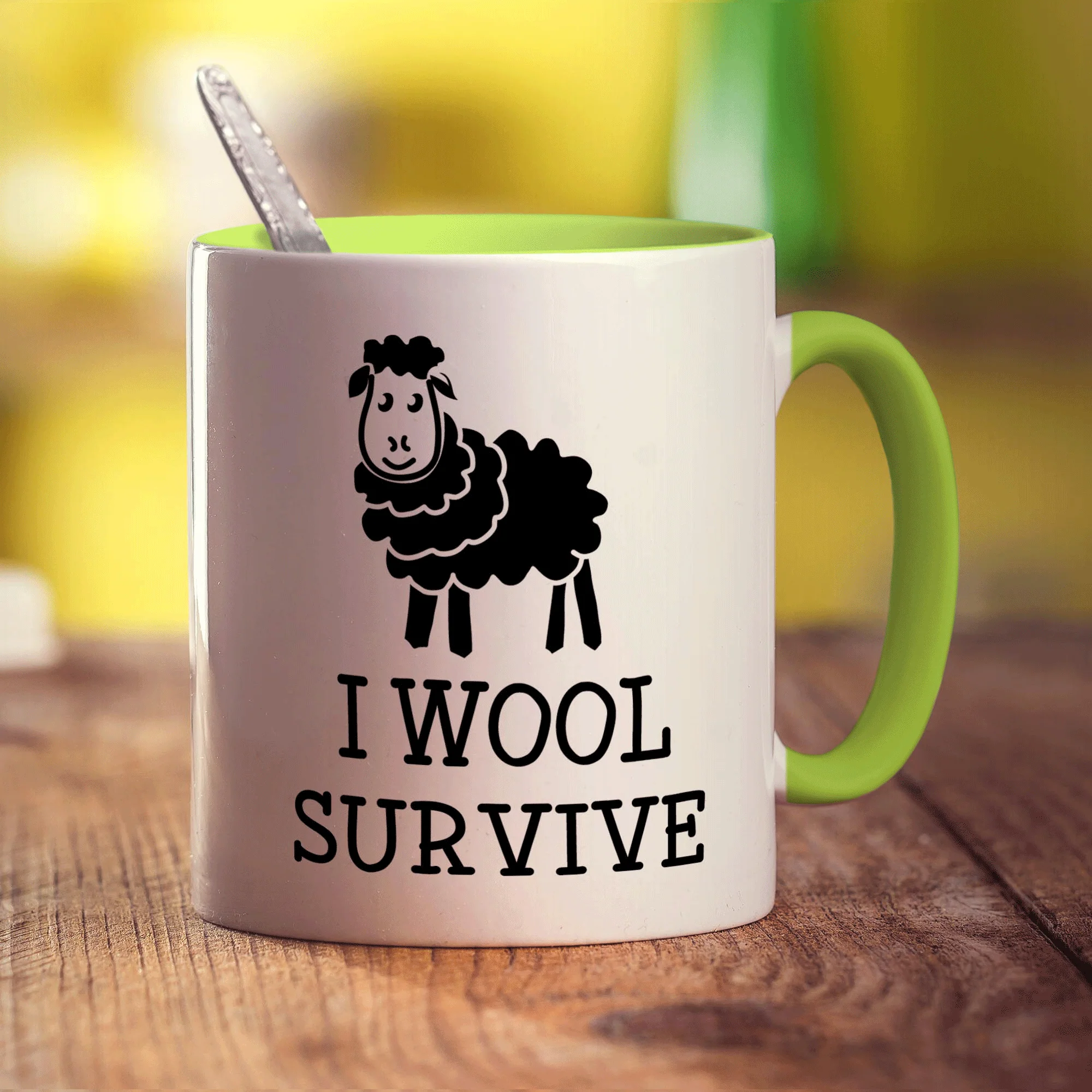 I Wool Survive Mug - Image 7