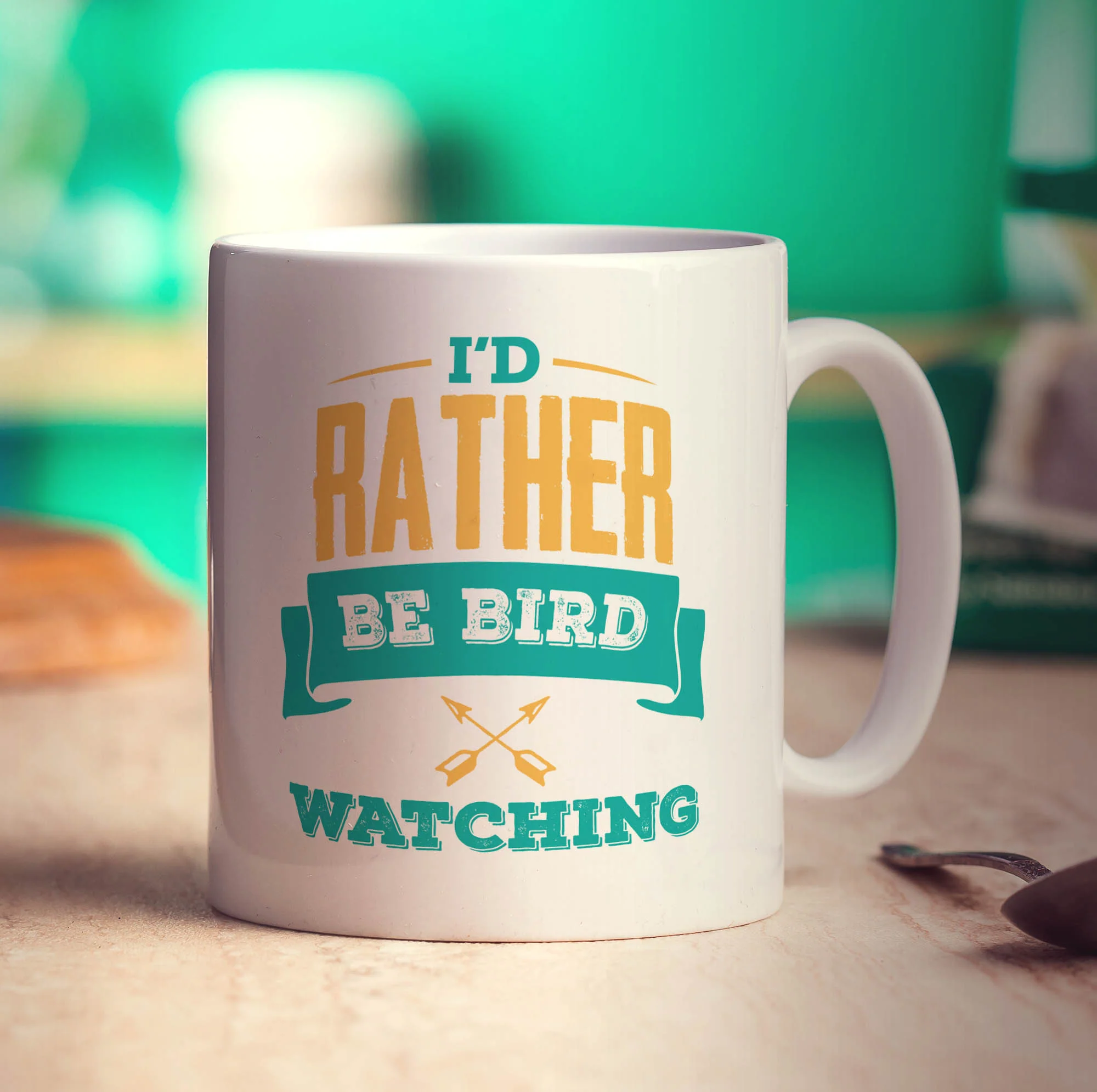 I'd Rather Be Bird Watching Mug