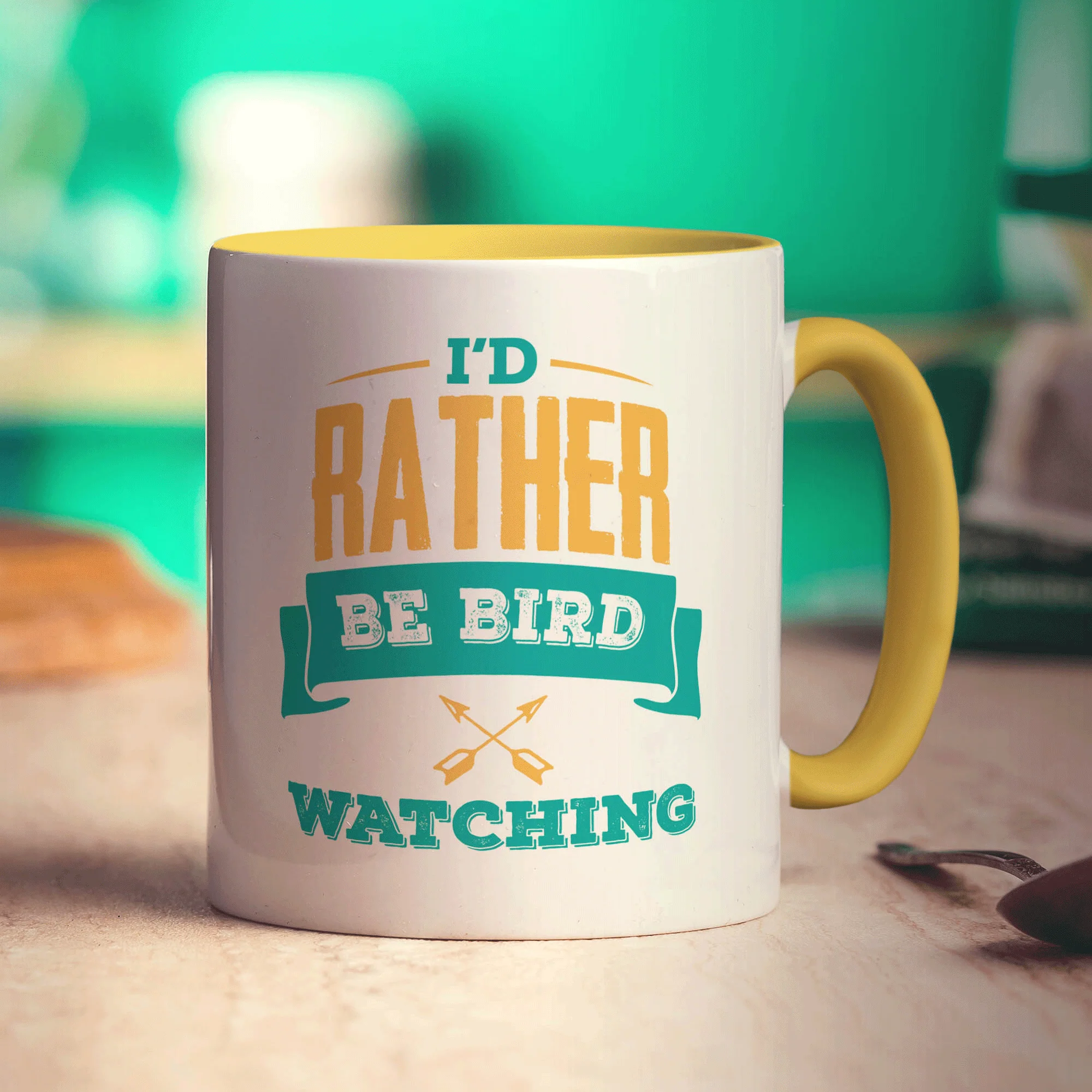 I'd Rather Be Bird Watching Mug - Image 5