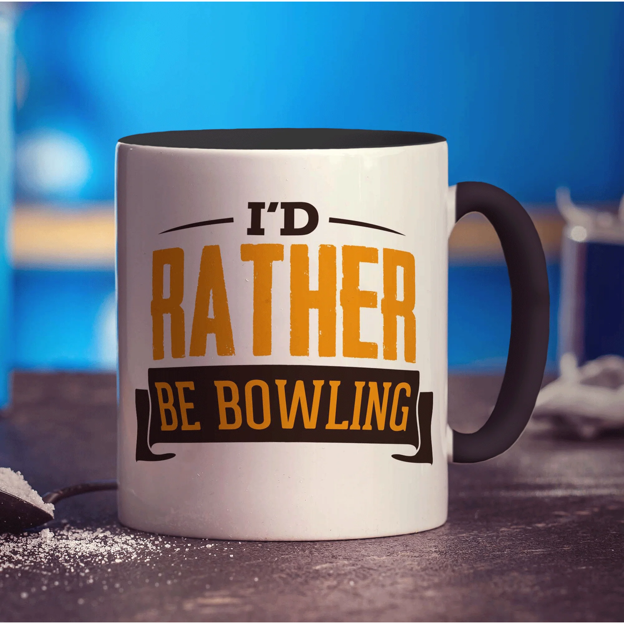 I'd Rather Be Bowling Mug - Image 10