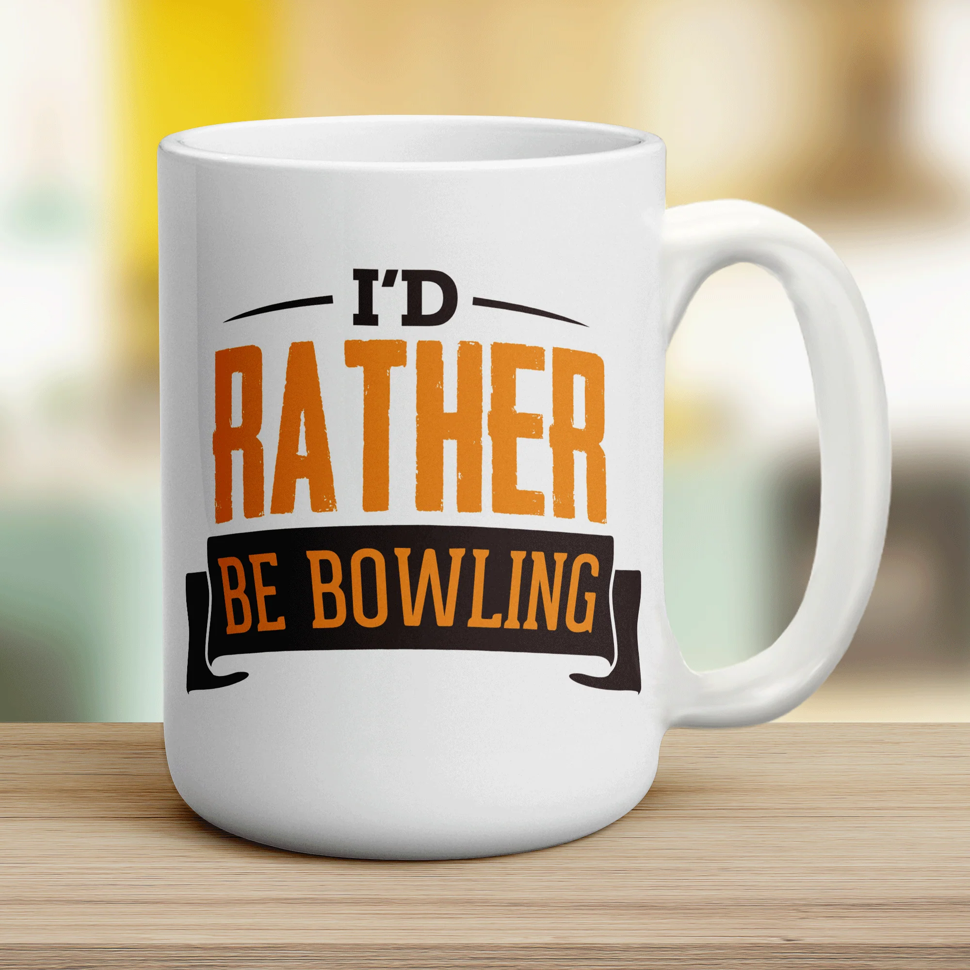 I'd Rather Be Bowling Mug - Image 12