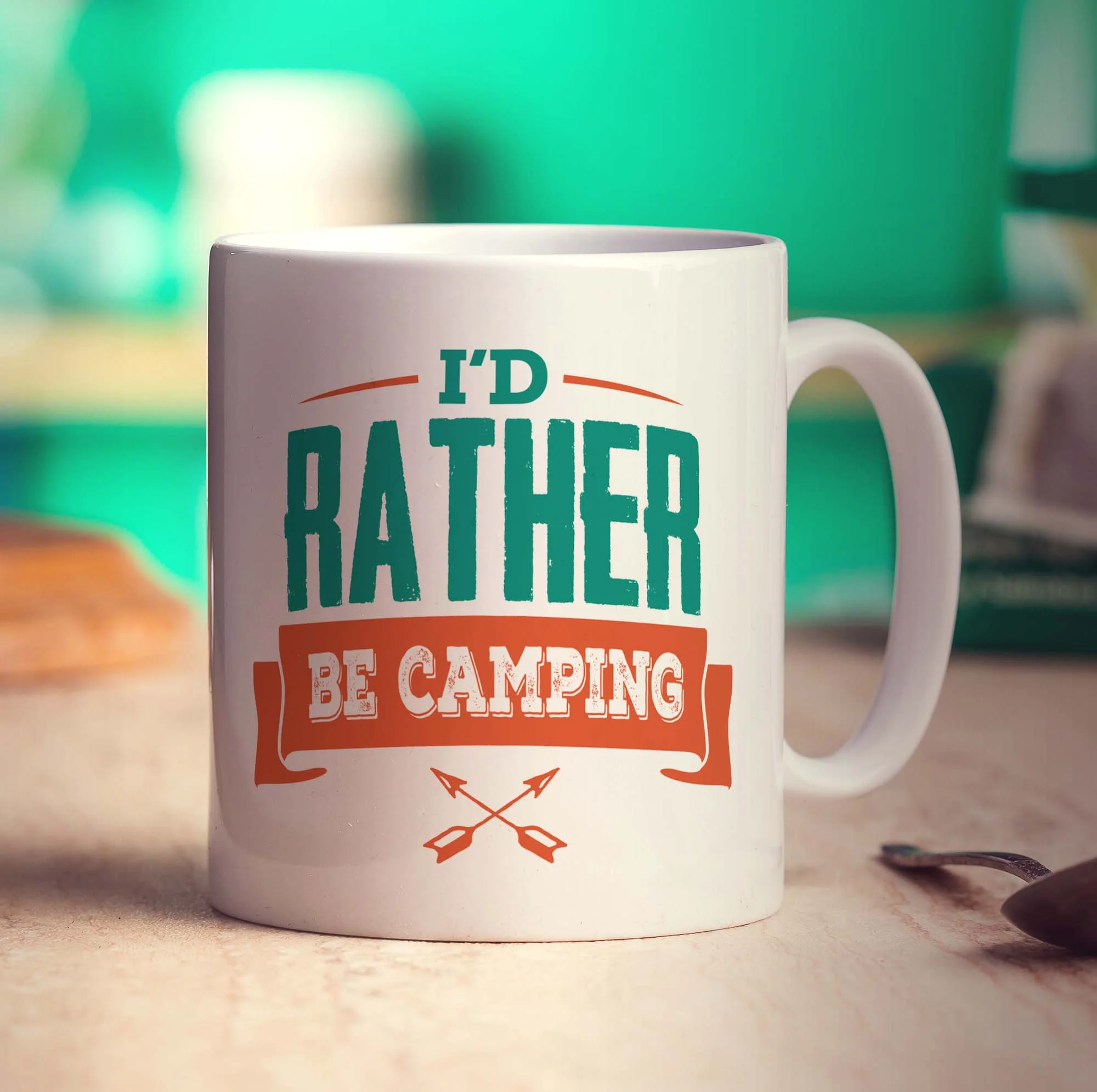 I'd Rather Be Camping Mug - Image 3