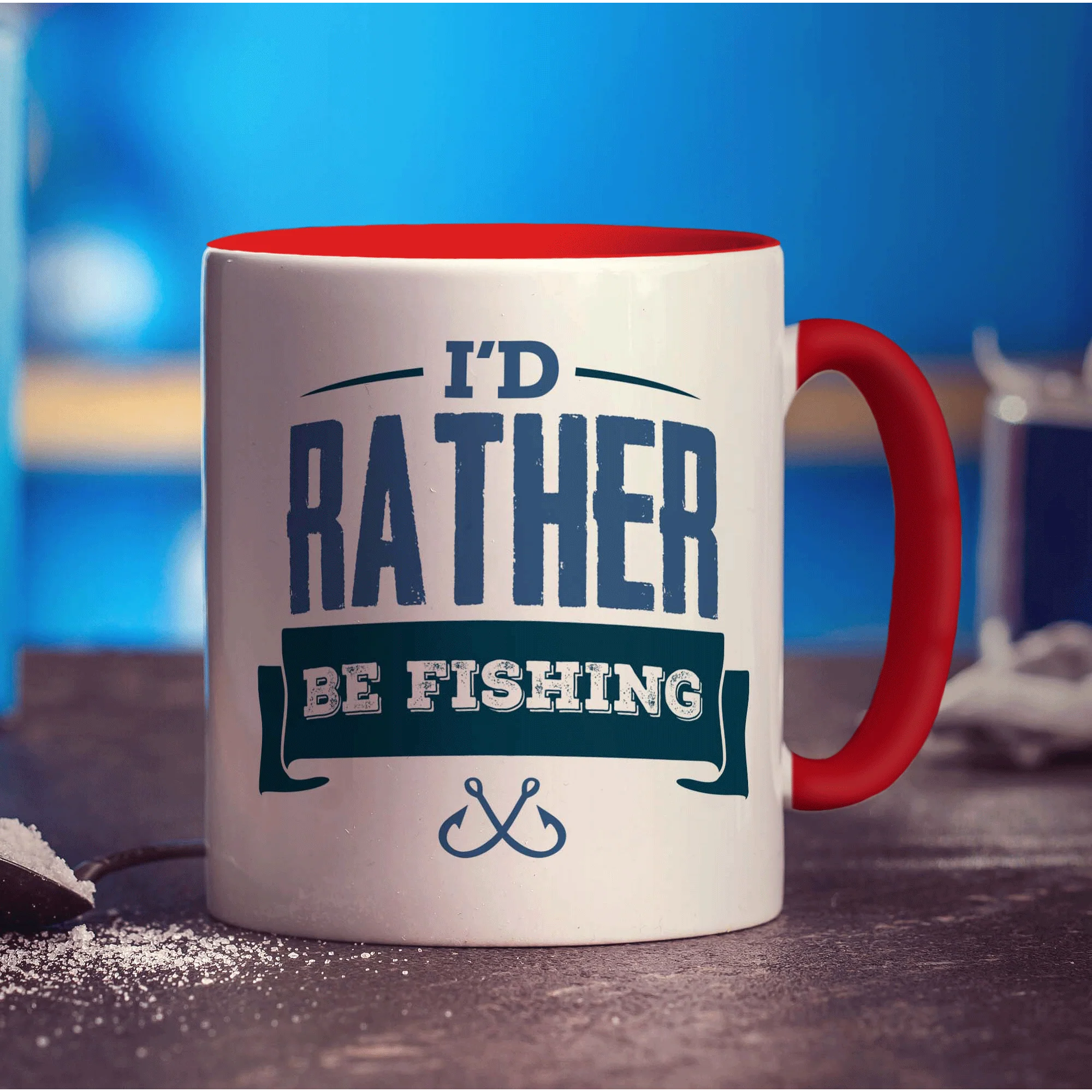 I'd Rather Be Fishing Mug - Image 11