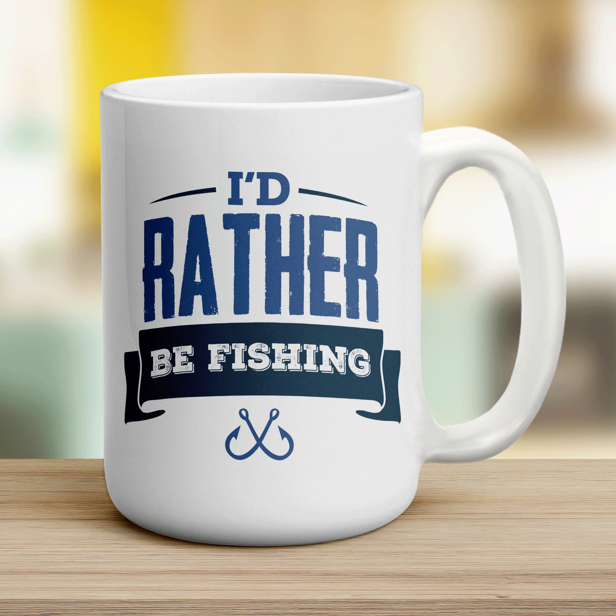 I'd Rather Be Fishing Mug - Image 12