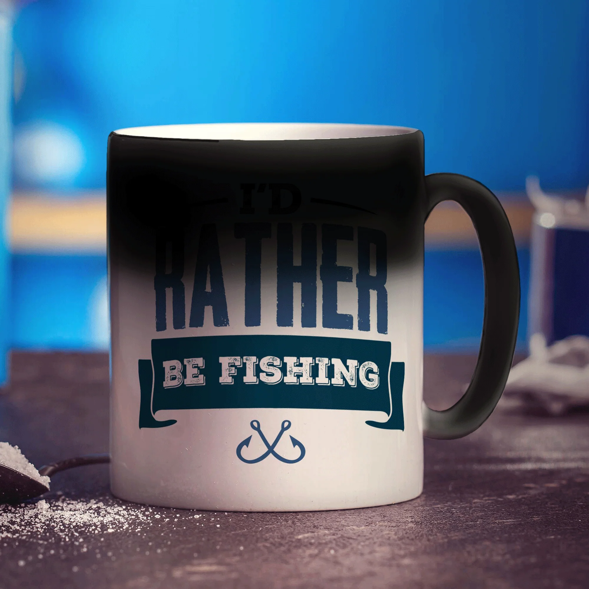 I'd Rather Be Fishing Mug - Image 6
