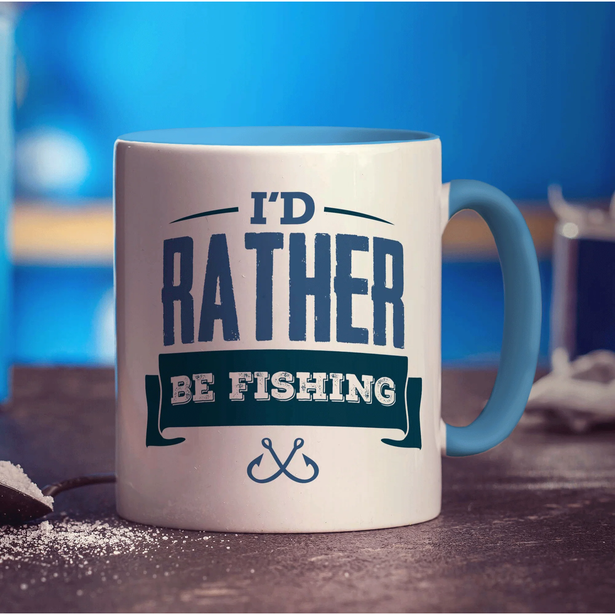 I'd Rather Be Fishing Mug - Image 8