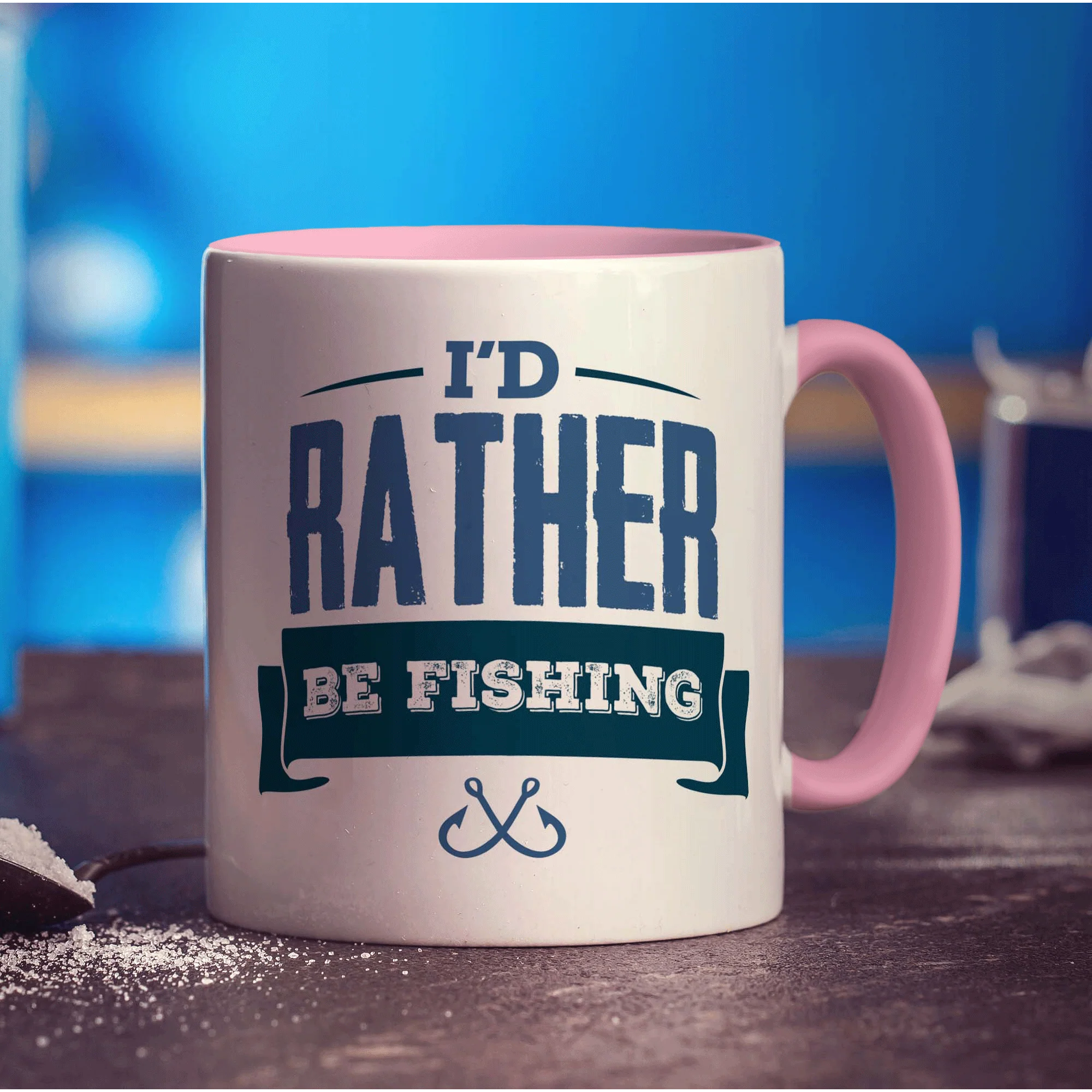 I'd Rather Be Fishing Mug - Image 9