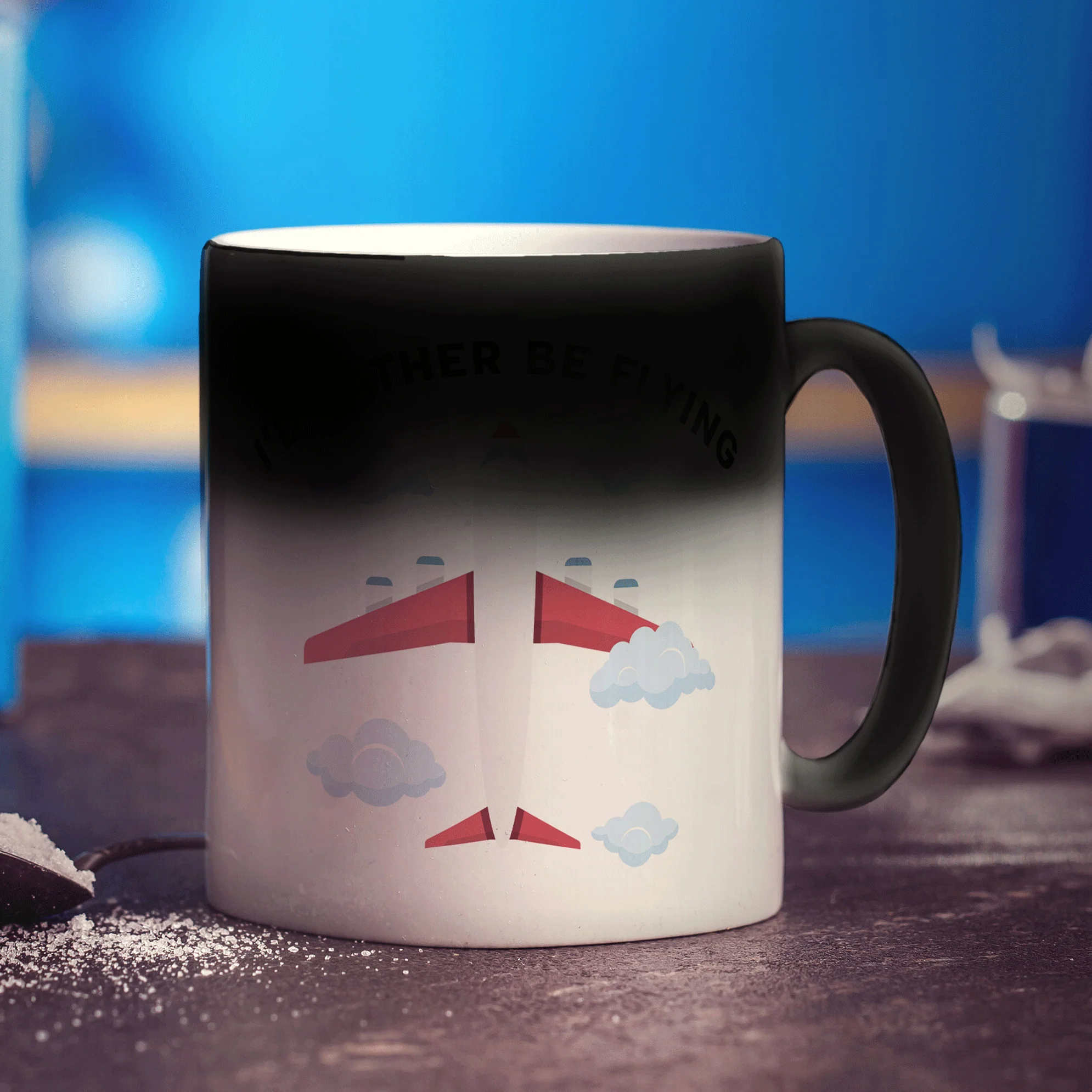 I'd Rather be Flying Pilot Mug - Image 8