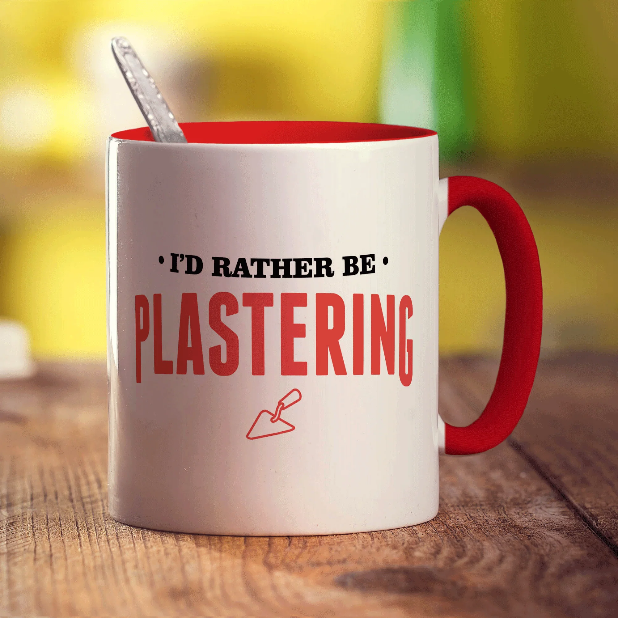 I'd Rather Be Plastering Mug - Image 11