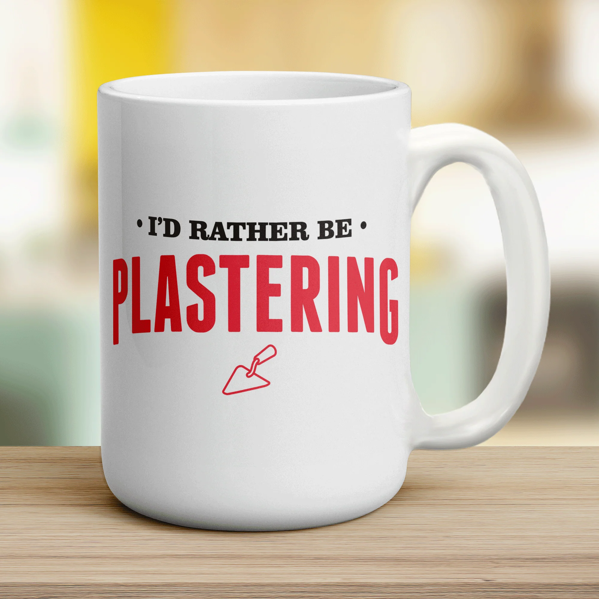 I'd Rather Be Plastering Mug - Image 12