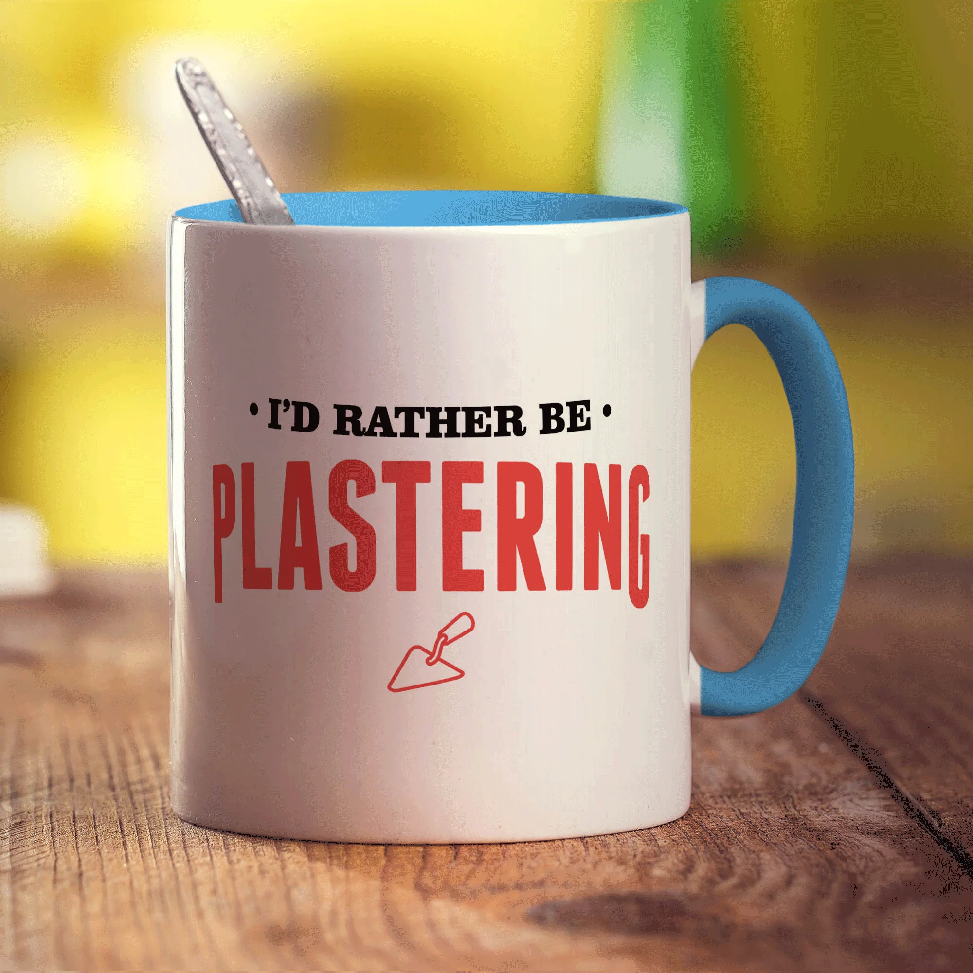 I'd Rather Be Plastering Mug - Image 8