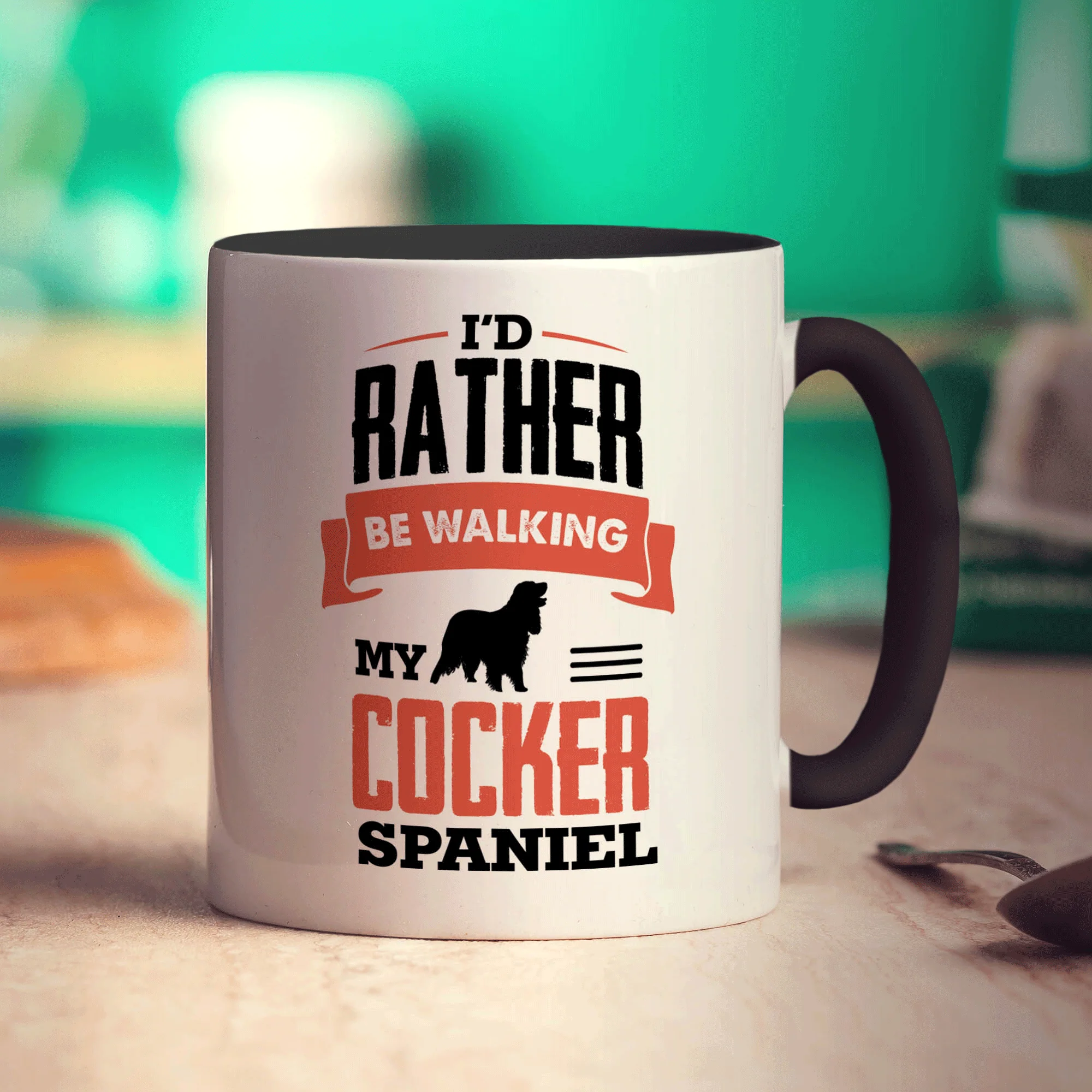 I'd Rather Be Walking My Cocker Spaniel Mug - Image 10